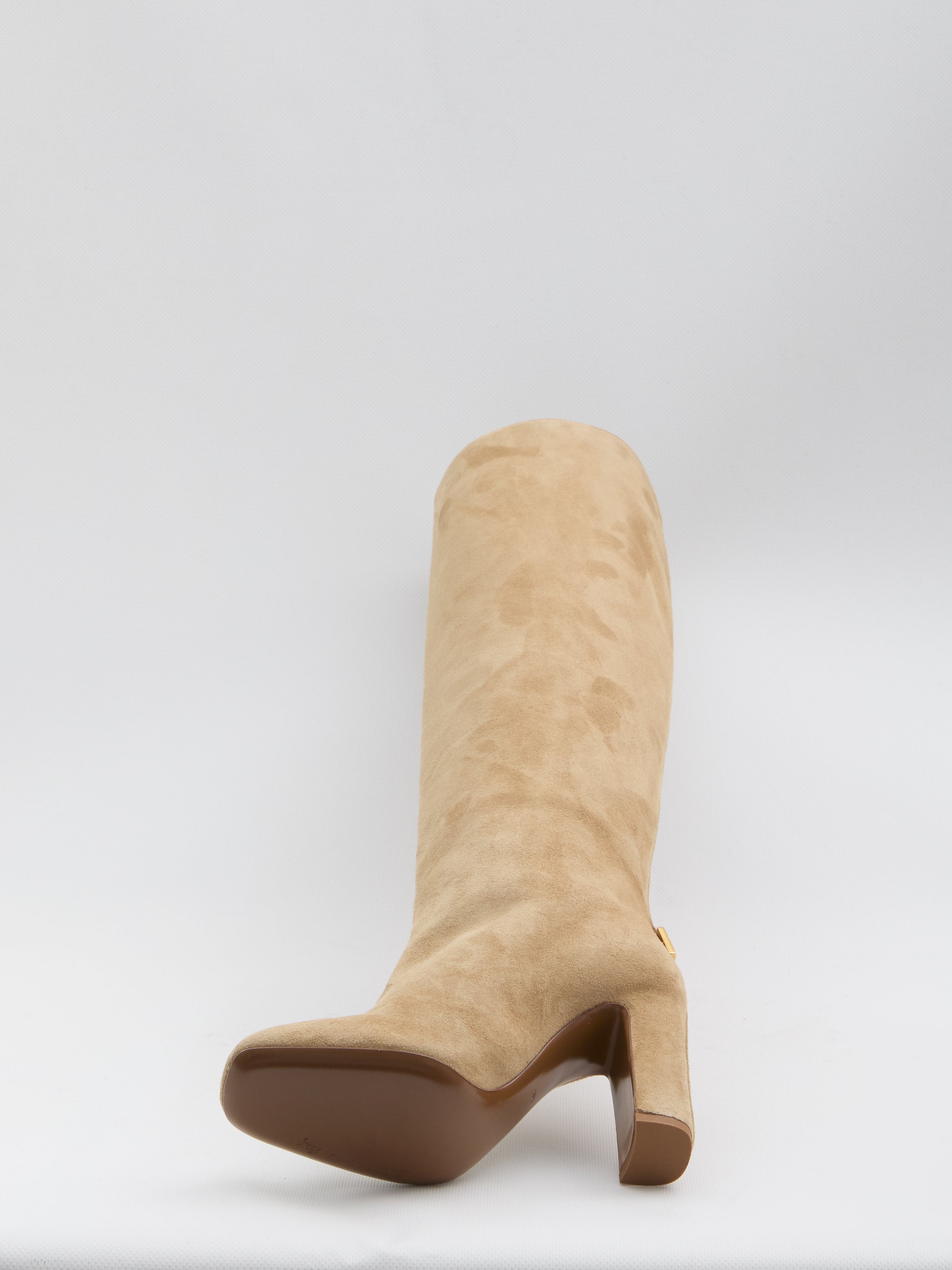 DOLCE & GABBANA Knee-High Suede Boots