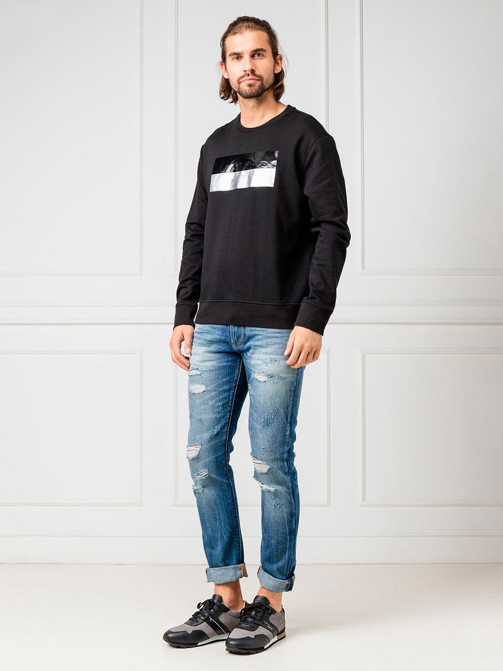 MICHAEL KORS Classic Men's Cotton Sweatshirt in a Timeless Design