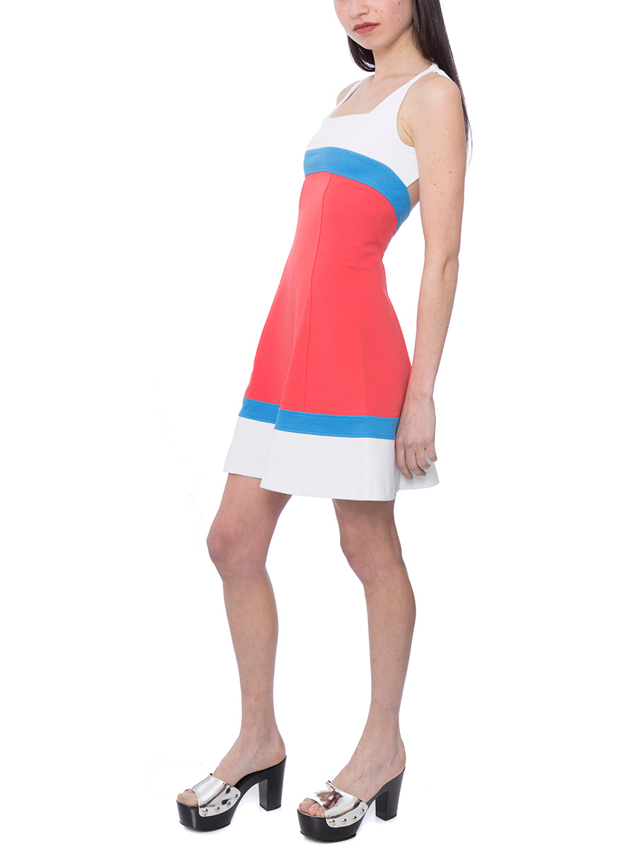 DSQUARED2 Women’s Mini Stretch Dress with Adjustable Back Neckline