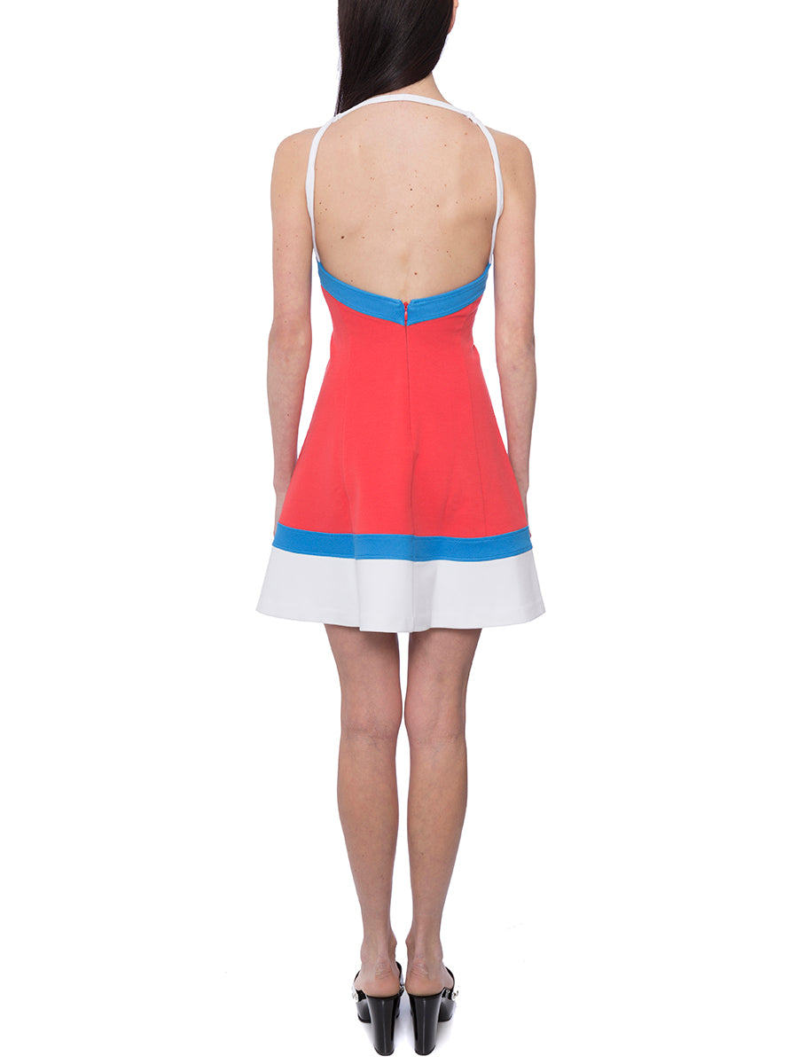 DSQUARED2 Women’s Mini Stretch Dress with Adjustable Back Neckline