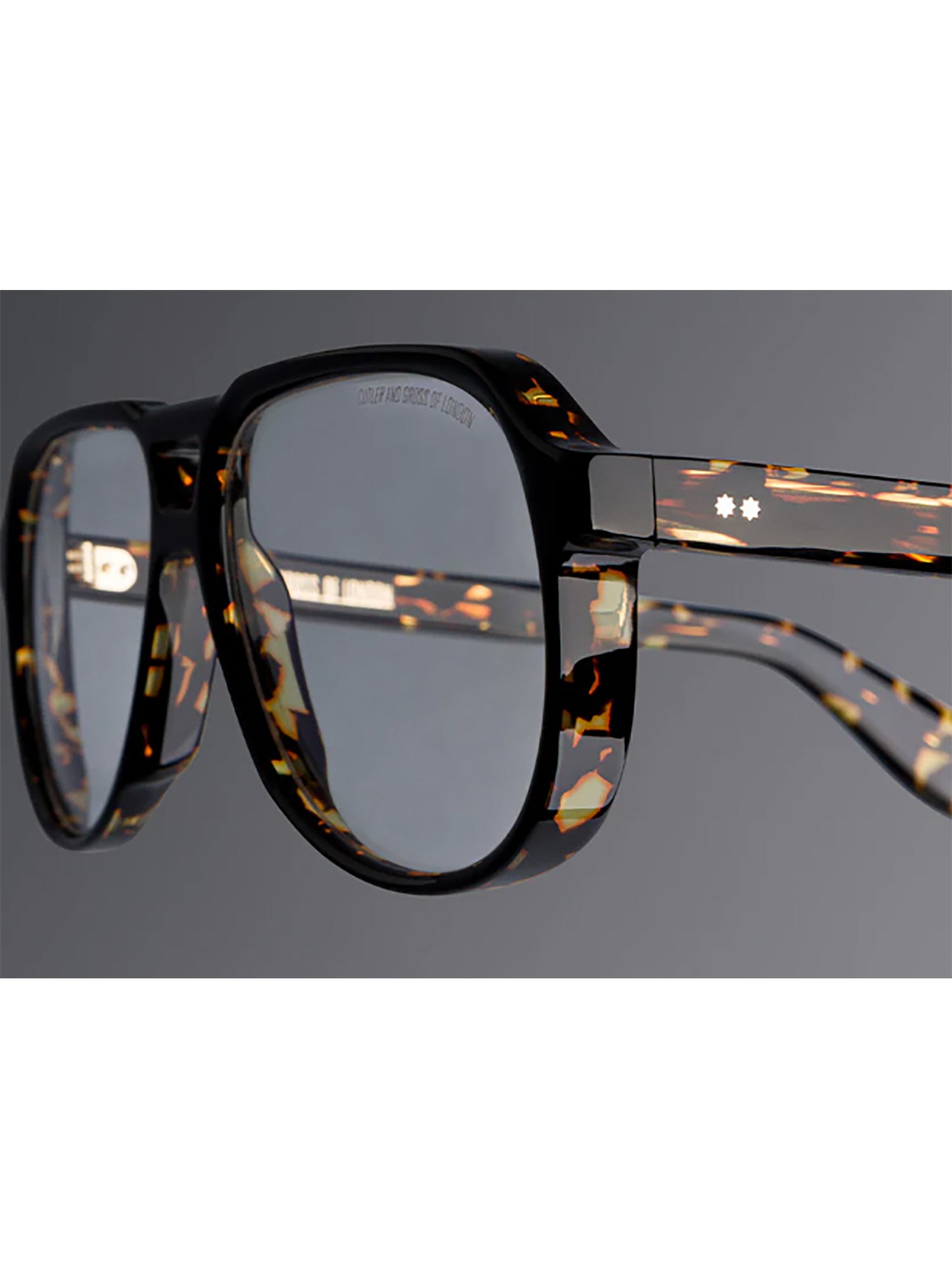 CUTLER AND GROSS Stylish Optical Frames - International Fit, 145mm Temple