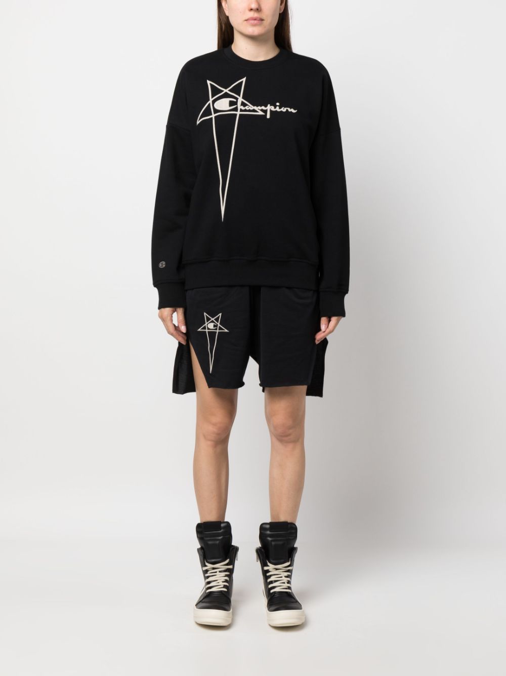 RICK OWENS X CHAMPION Champion Collaboration Sweatshirt for Women