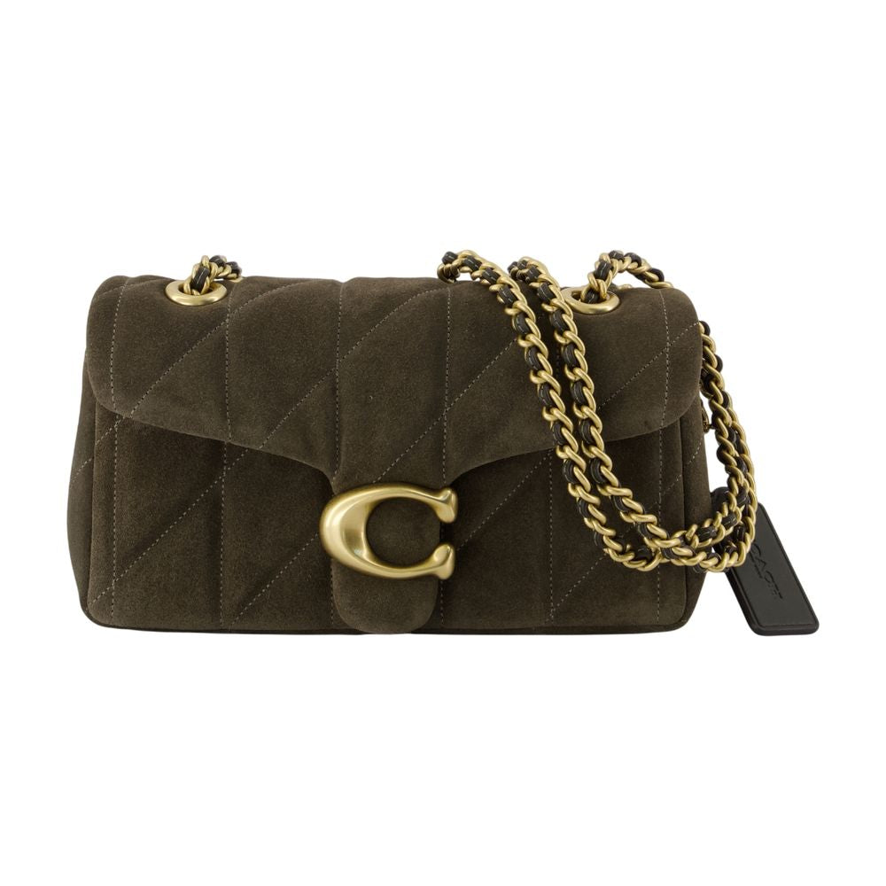 COACH Quilted Tabby 20 Mini with Chain Shoulder Handbag