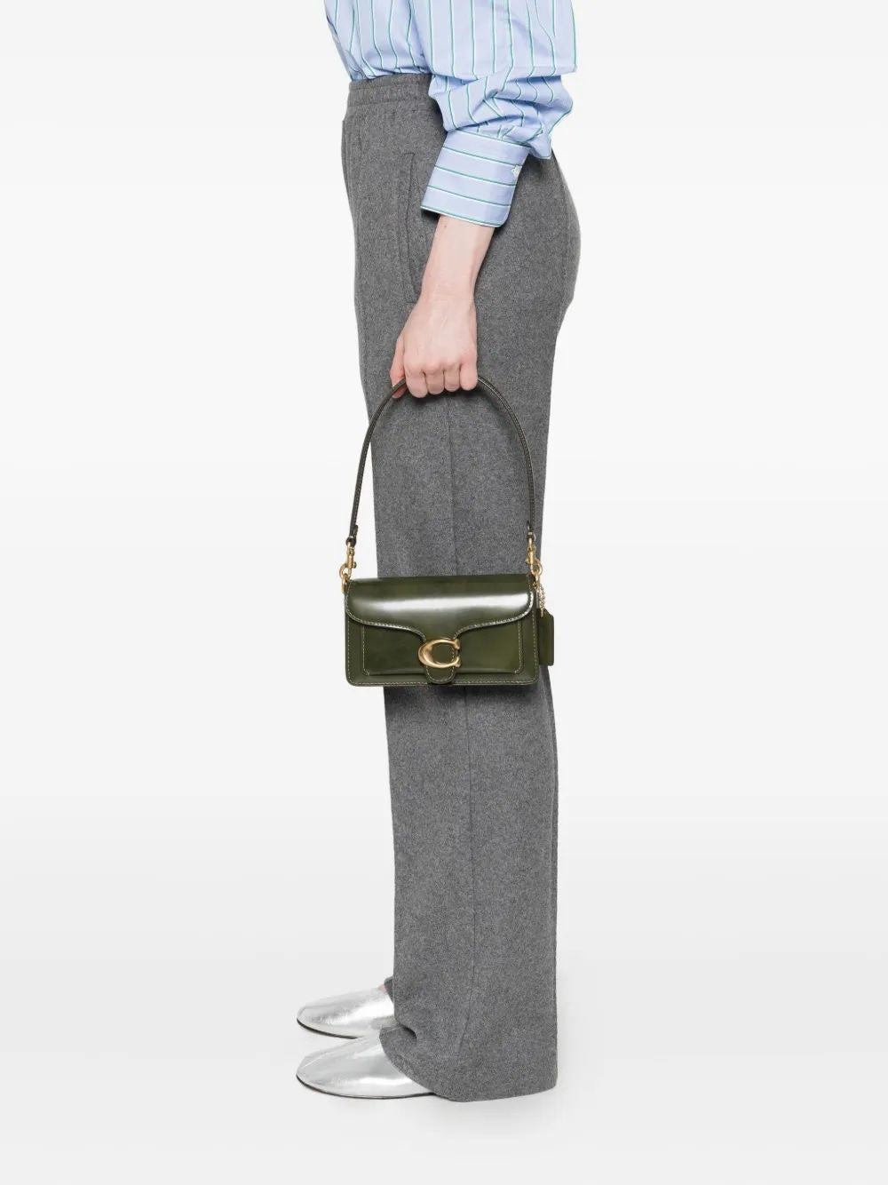 COACH Spazzolato Tabby 20 Mini Shoulder Handbag