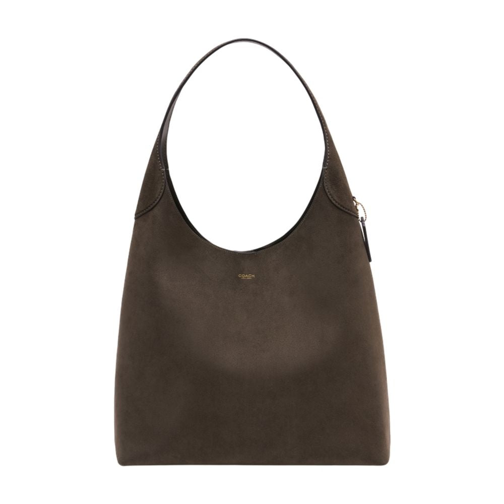 COACH Brooklyn 39 Suede Shoulder Handbag