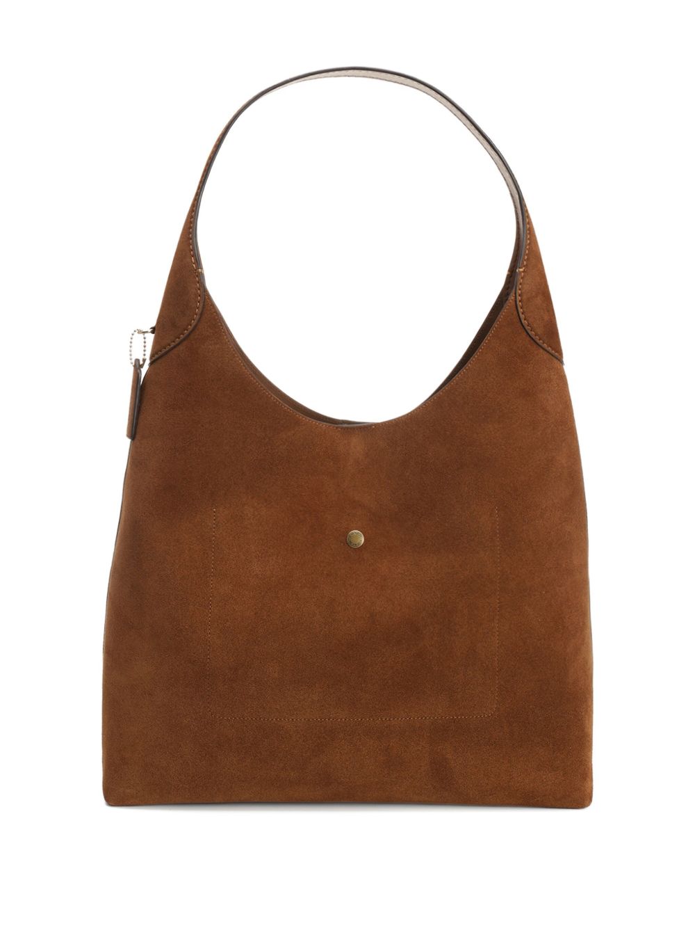 COACH Stylish Suede Leather Hobo Handbag - 39