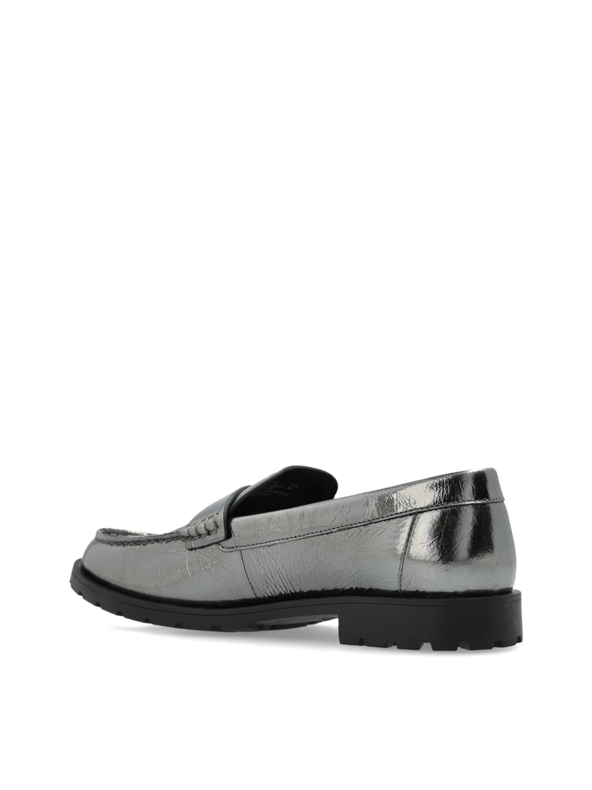 COACH Jocelyn Crinkle Leather Logo Loafers
