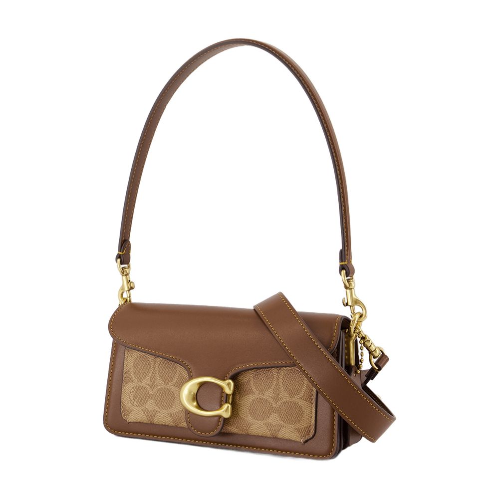 COACH Signature Coated Canvas Tabby Shoulder Bag