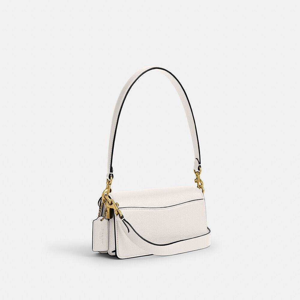 COACH Polished Pebble Leather Tabby Shoulder Bag