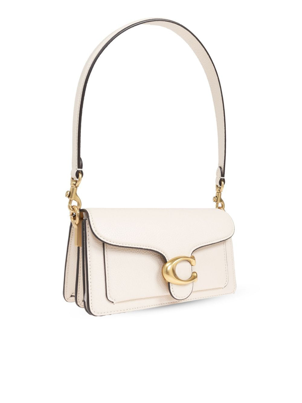 COACH Polished Pebble Leather Tabby Shoulder Bag