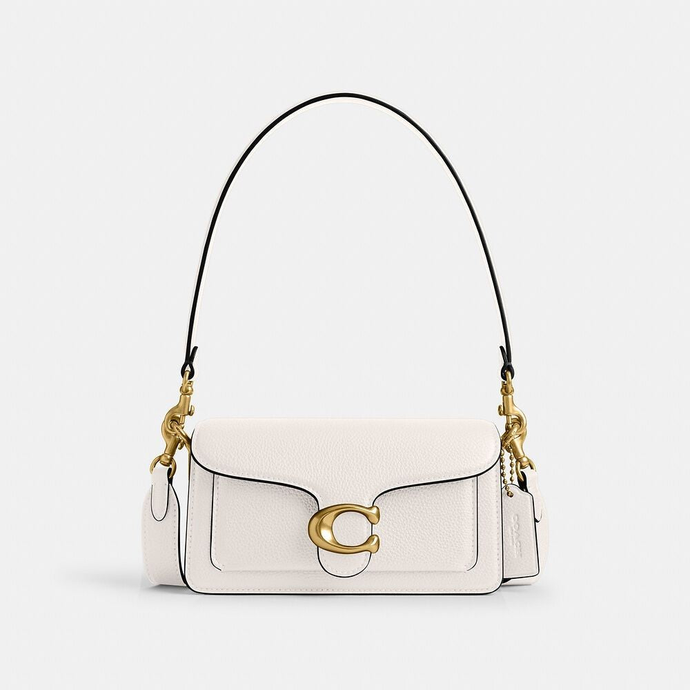 COACH Polished Pebble Leather Tabby Shoulder Bag