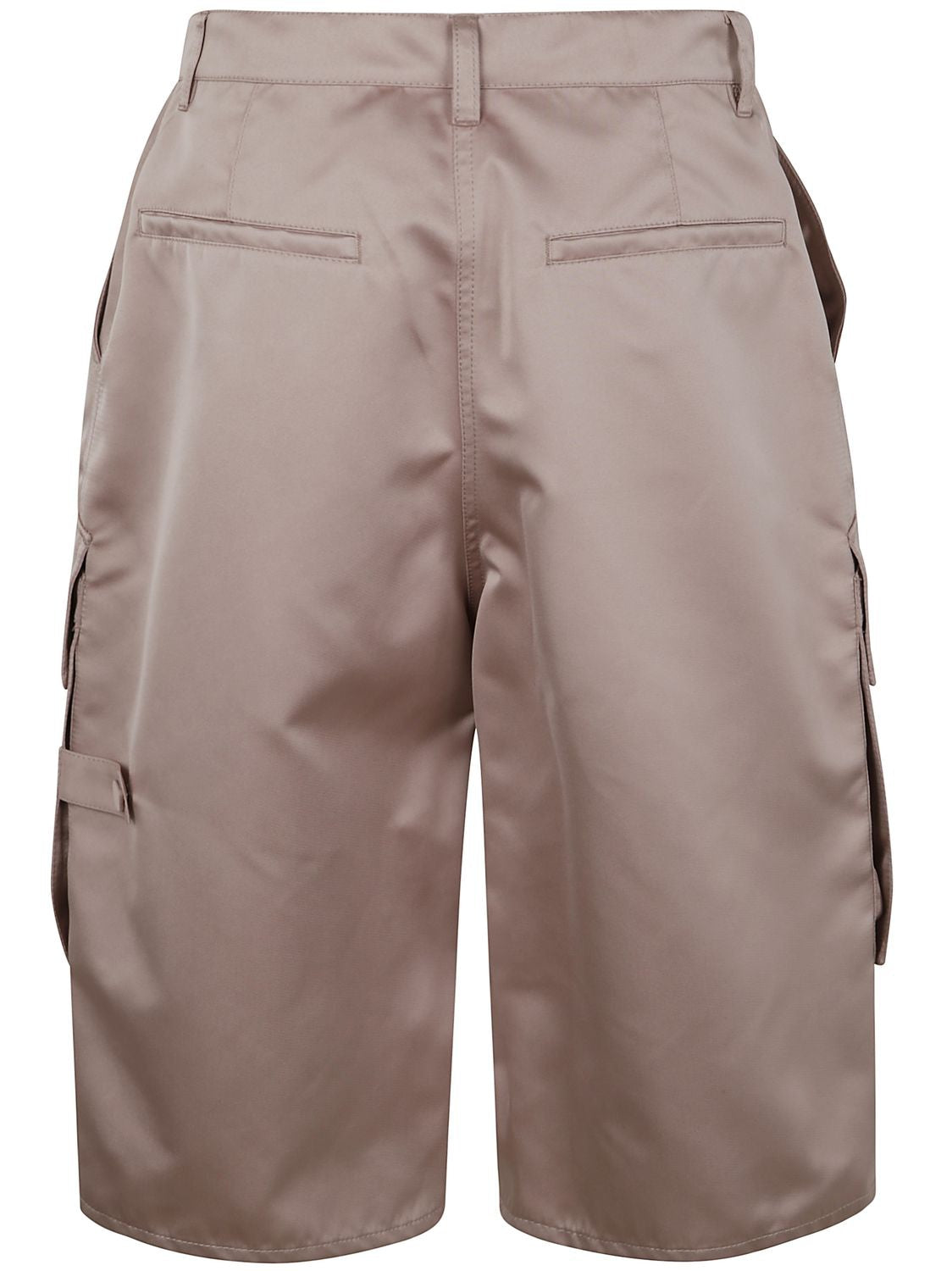 N21 Polyester Bermuda Shorts for Women - Spring/Summer 2025