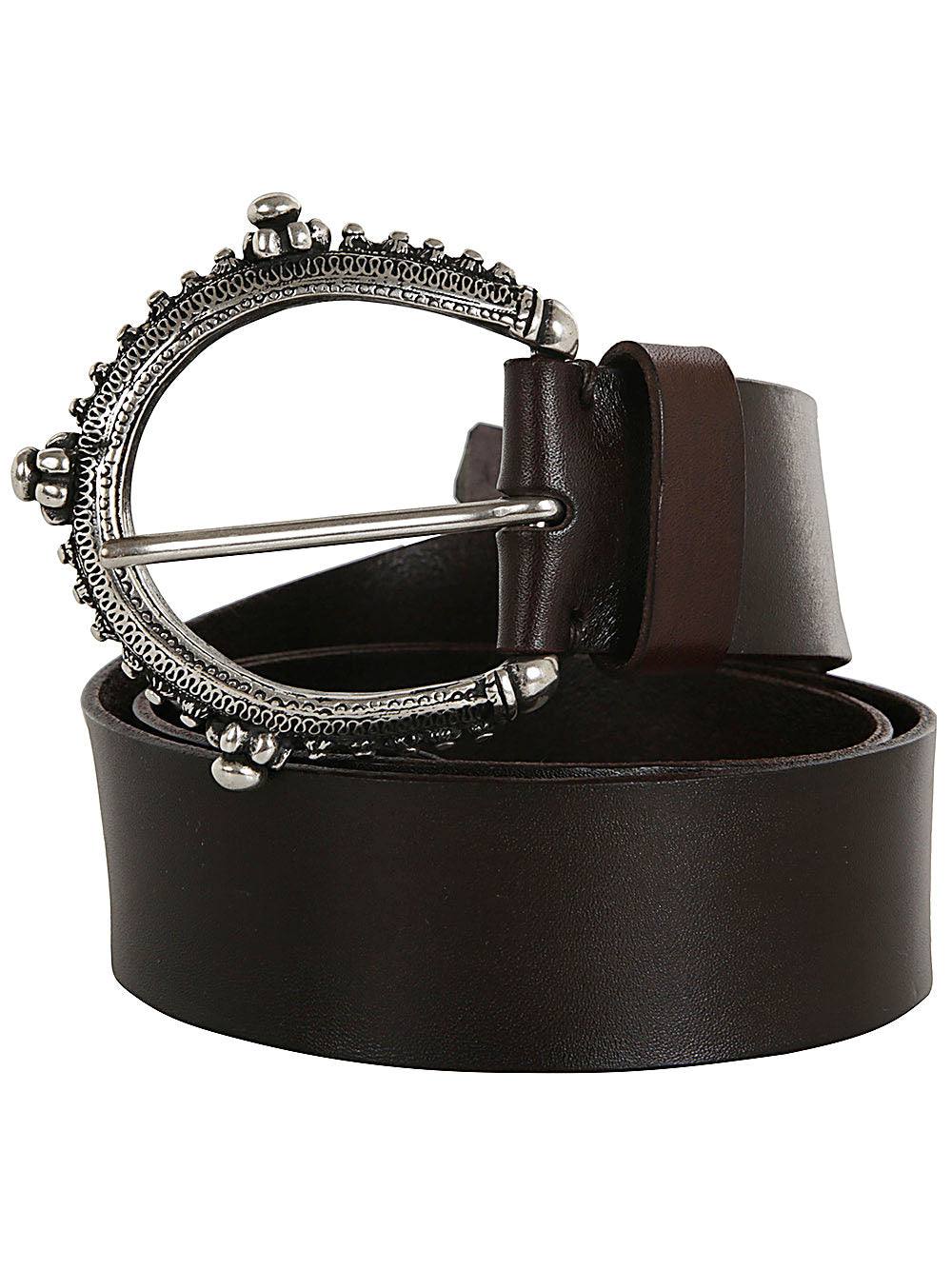 PAROSH Statement Big Buckle Belt for Women