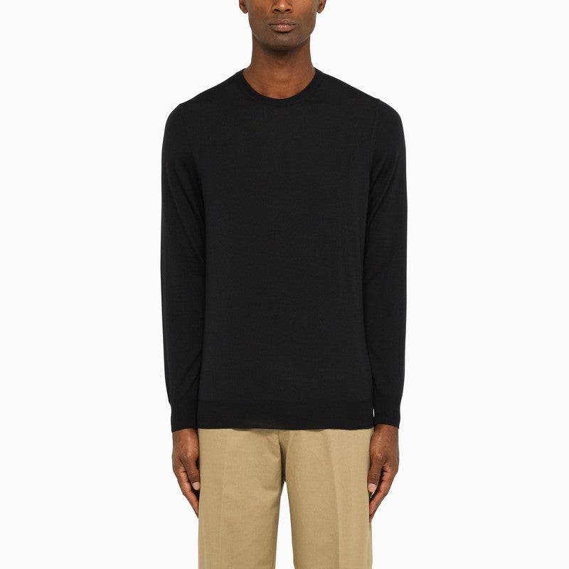 DRUMOHR Classic Wool Crew-Neck Sweater - Regular Fit