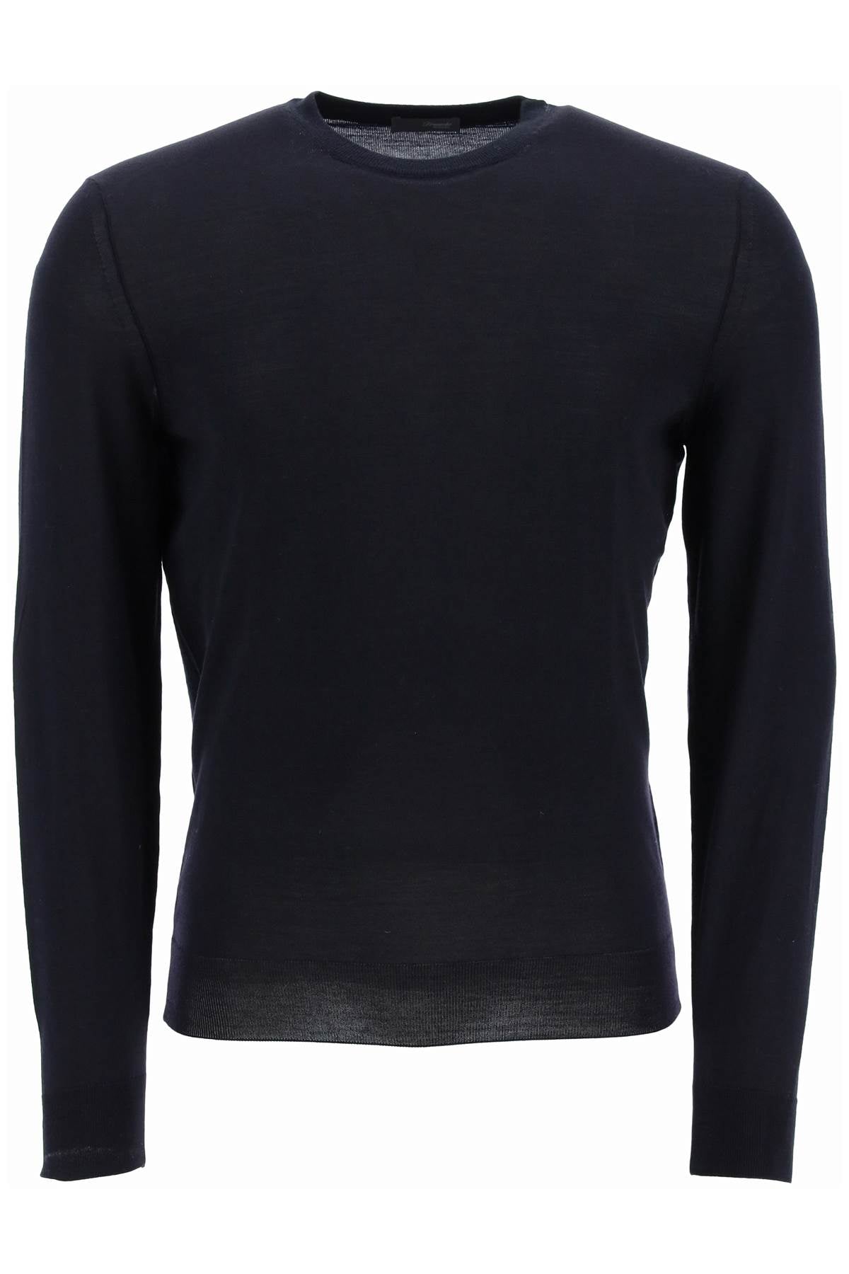 DRUMOHR Classic Wool Crew-Neck Pullover for Men