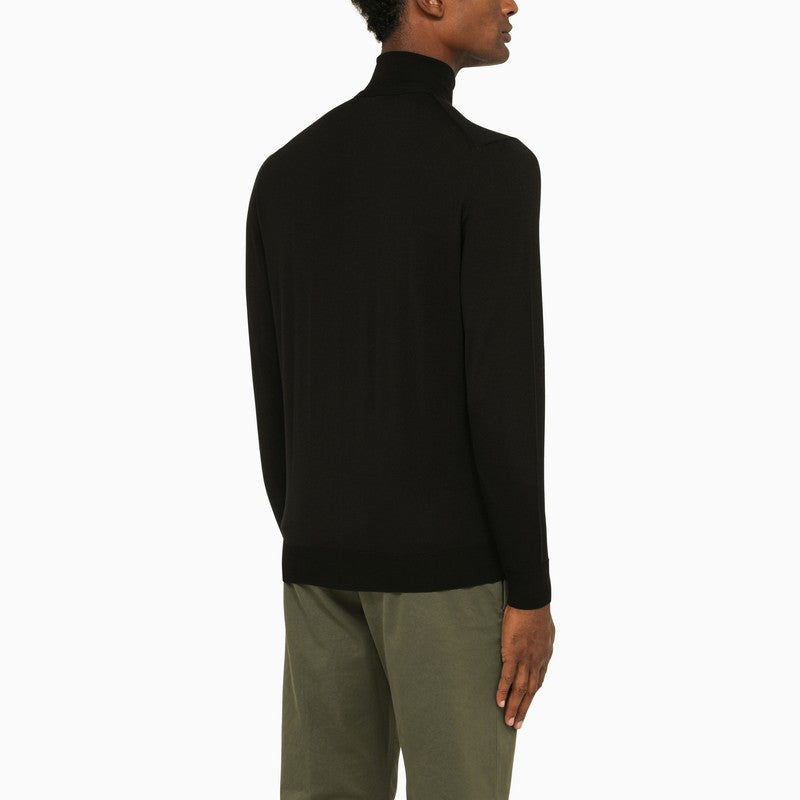 DRUMOHR Classic Wool Turtleneck Sweater for Men
