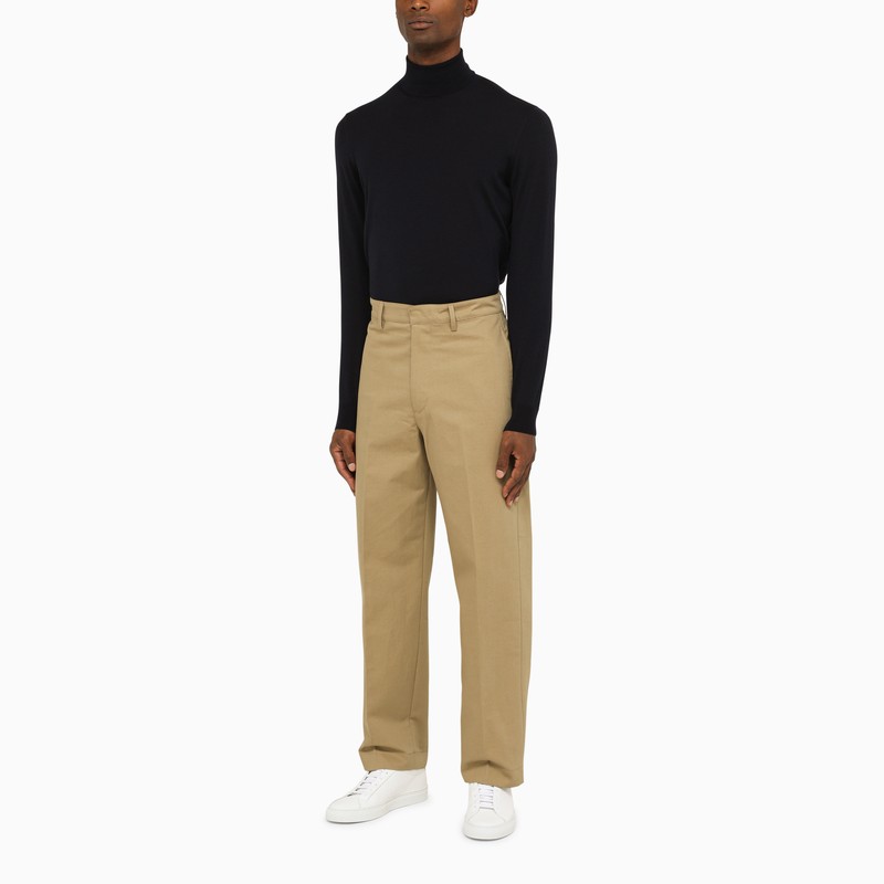 DRUMOHR Men's Merino Wool Turtle Neck Sweater