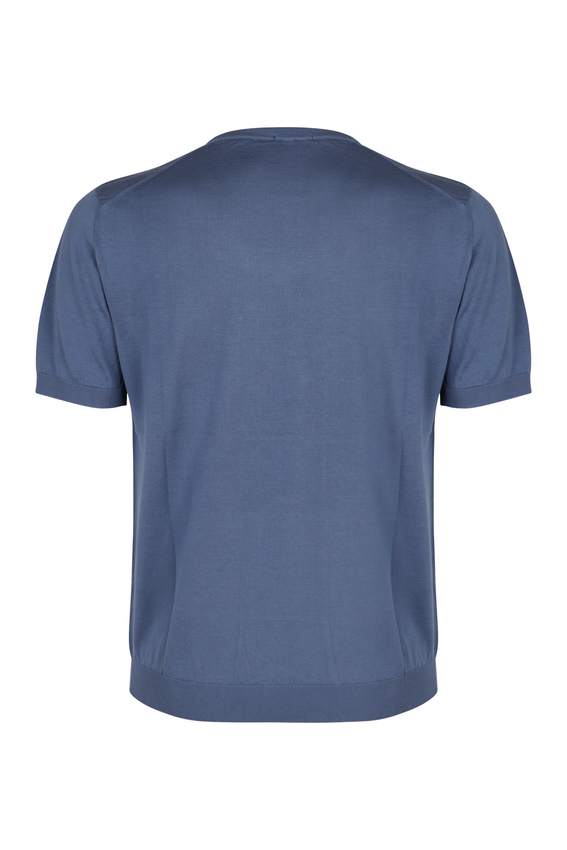 DRUMOHR Short Sleeve Cotton Sweater