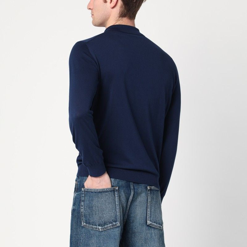 DRUMOHR Classic Cotton Polo Shirt with Buttons - SS25