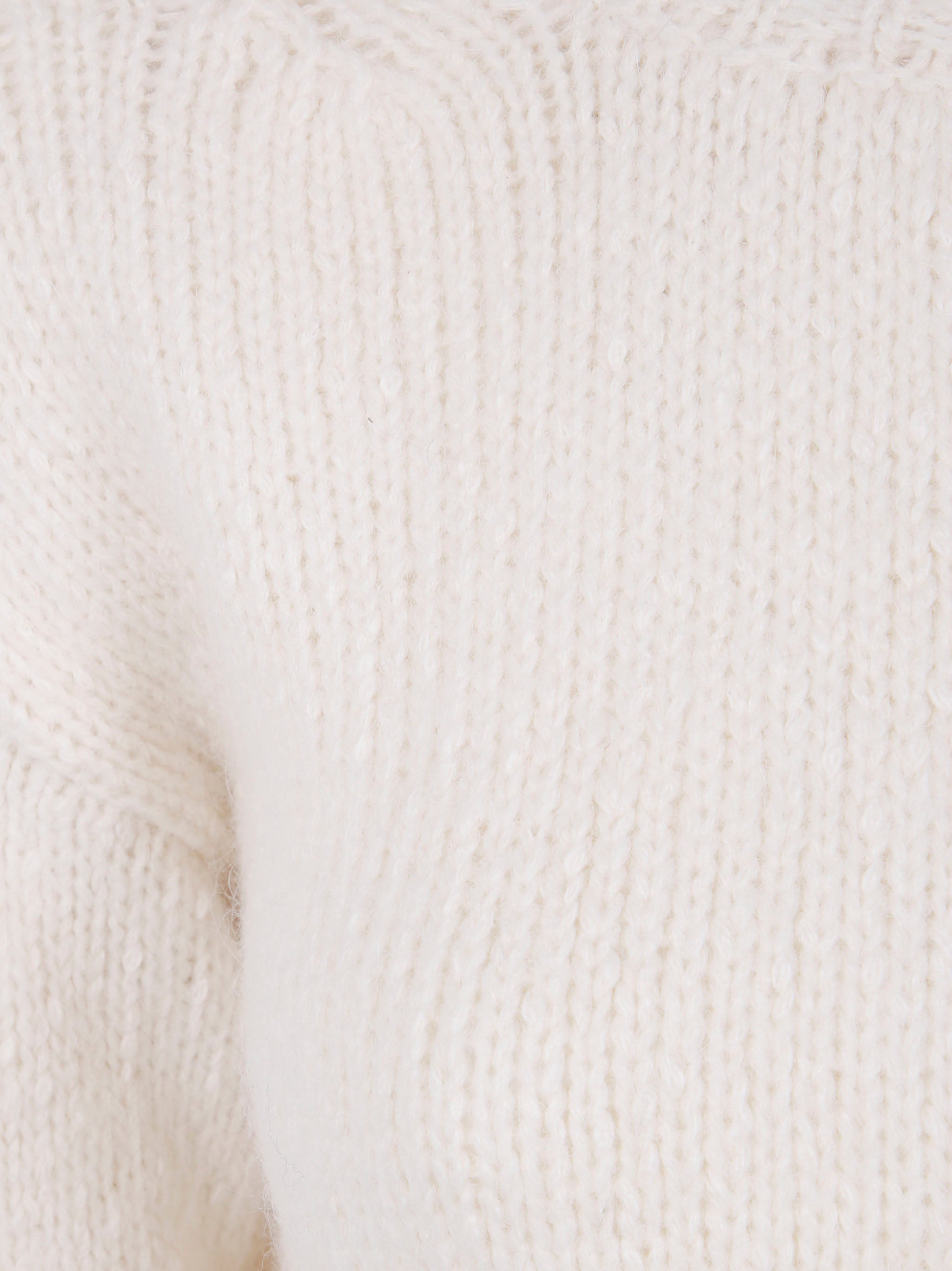 ANNECLAIRE Cotton Blend Round Neck Sweater for Women