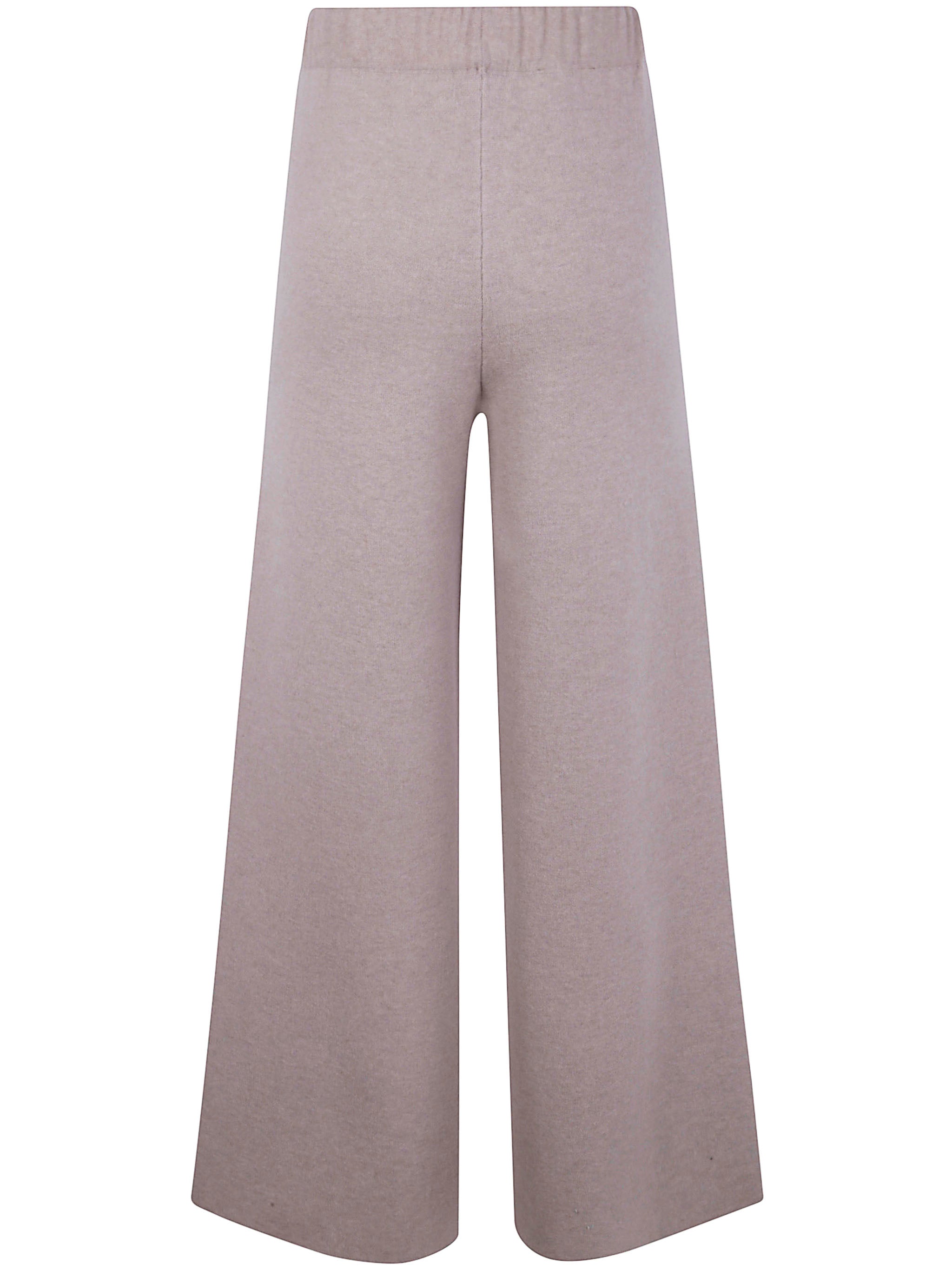 ANNECLAIRE Wool & Cashmere Knit Fabric Pants