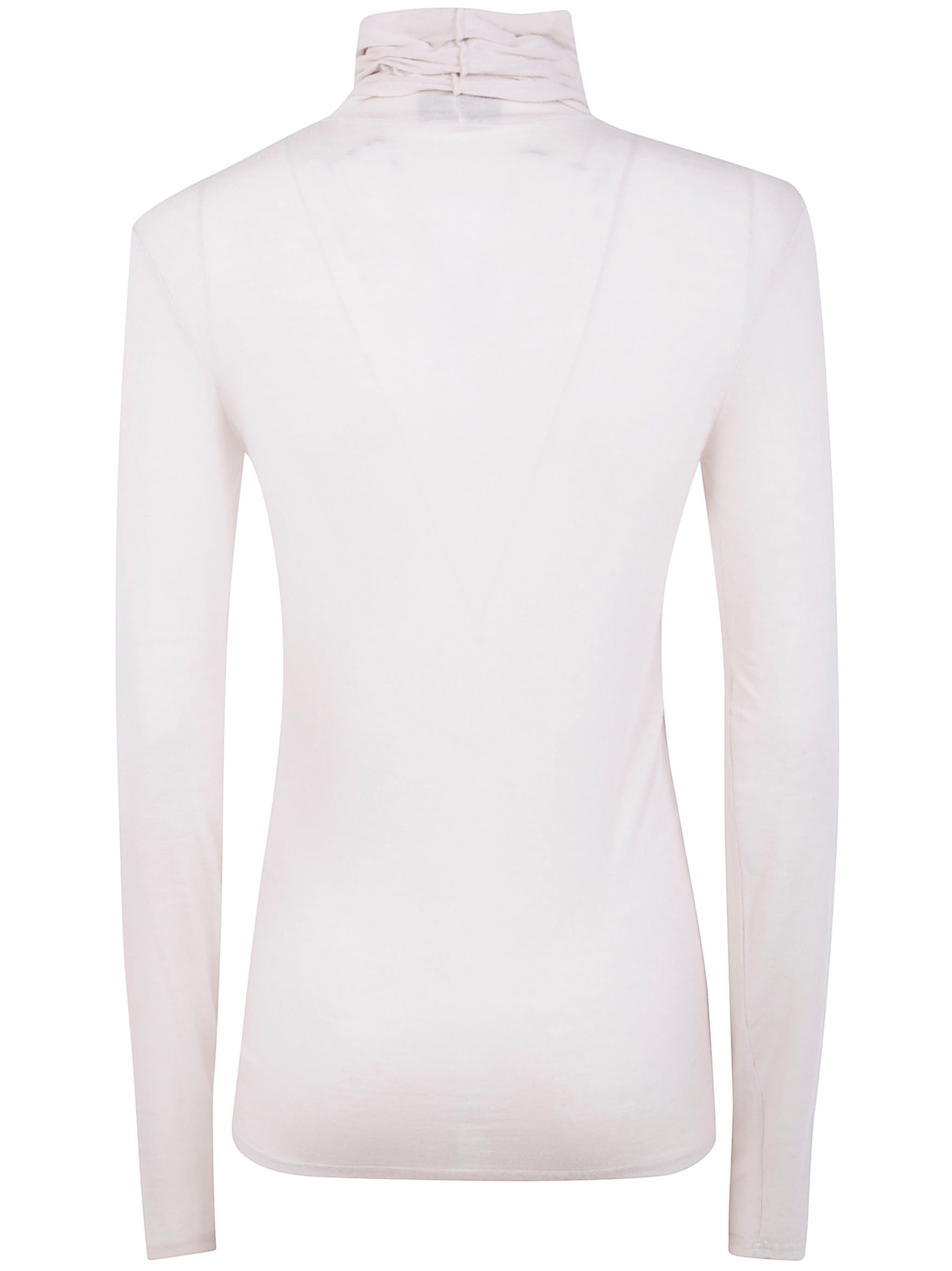 ANNECLAIRE Modal & Cashmere Women's Turtleneck T-Shirt