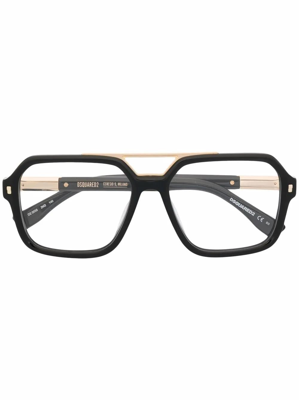 DSQUARED2 Metal Optical Glasses for Men - D2 0035