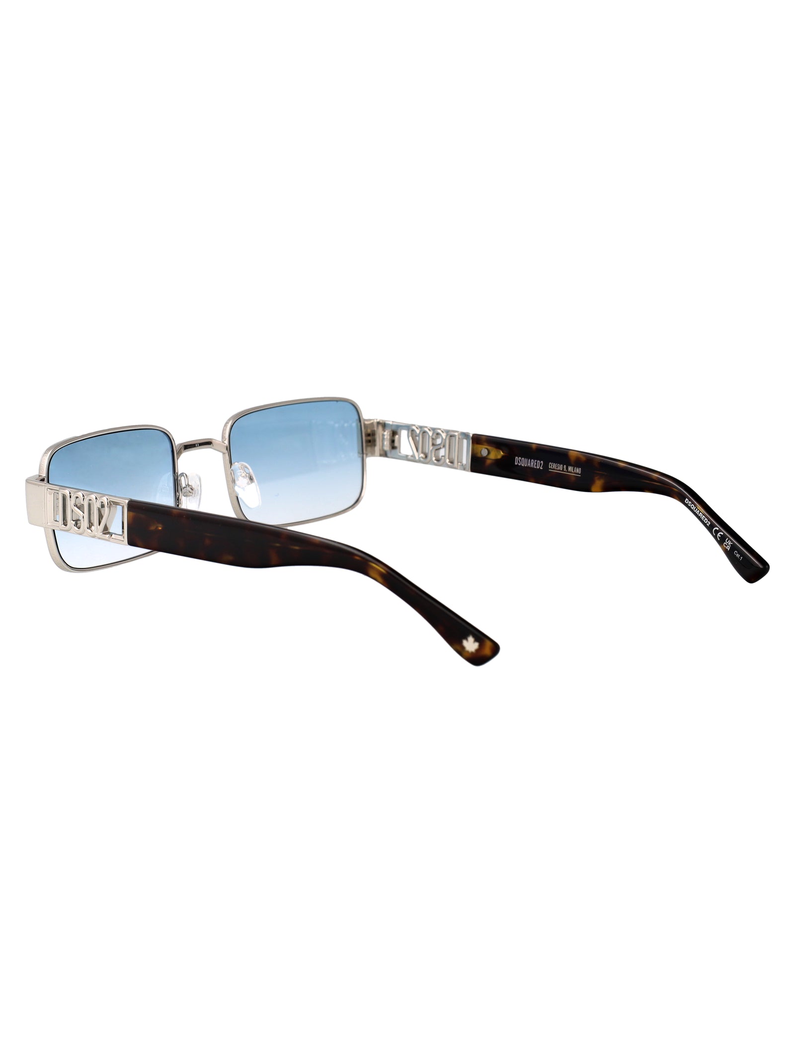 DSQUARED2 Palladium Metal Sunglasses for Men - SS25 Collection