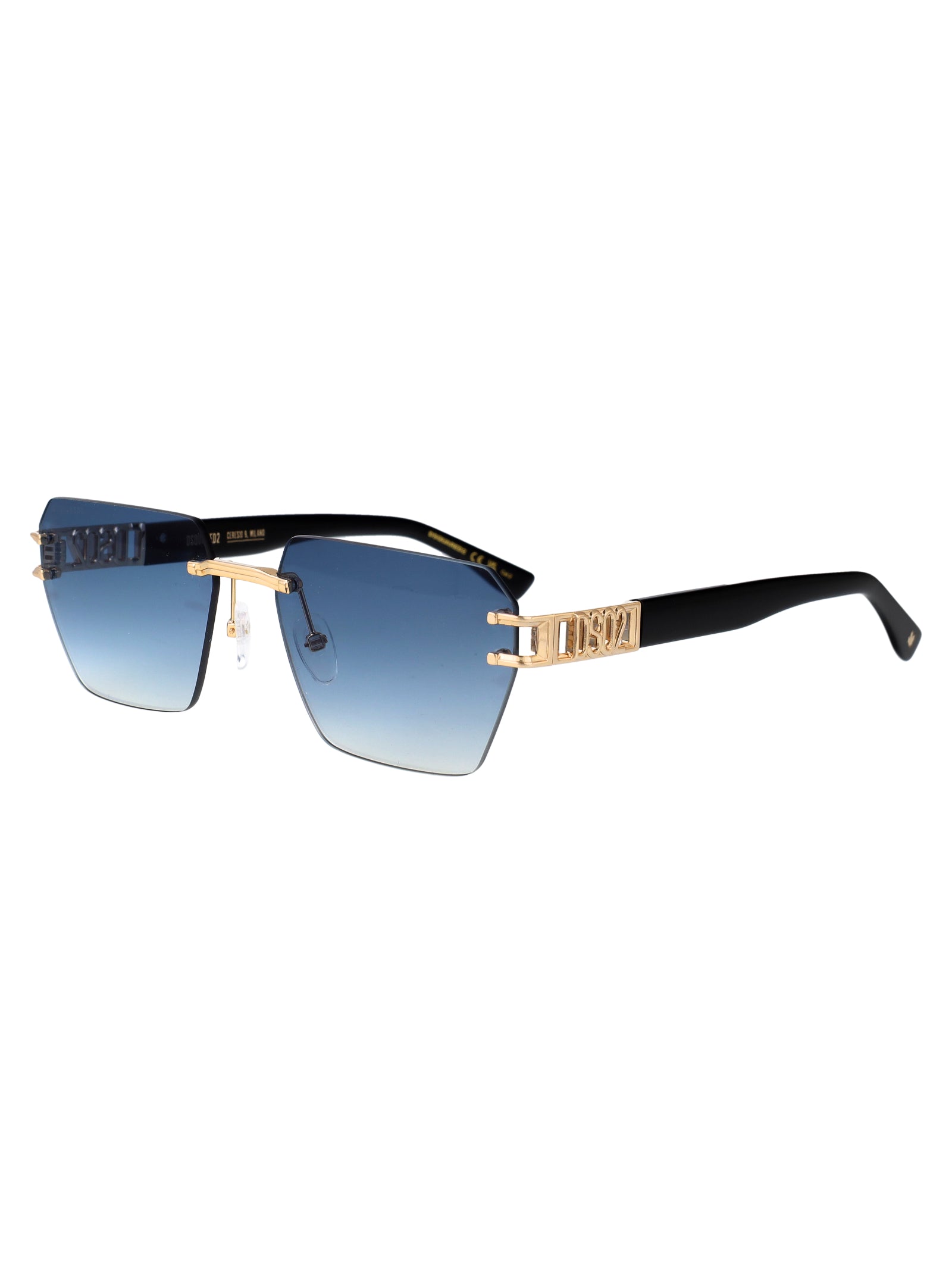 DSQUARED2 Metal Sunglasses for Men - FW25 Collection