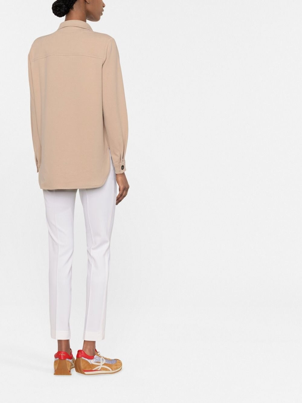 PAROSH Slim Trousers for Women - Classic Fit