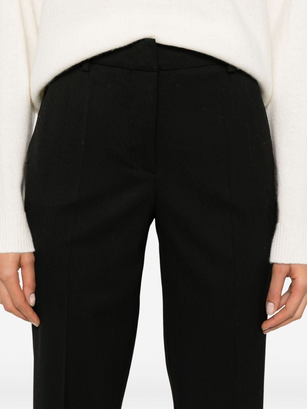 PAROSH Straight Leg Trousers for Women FW24
