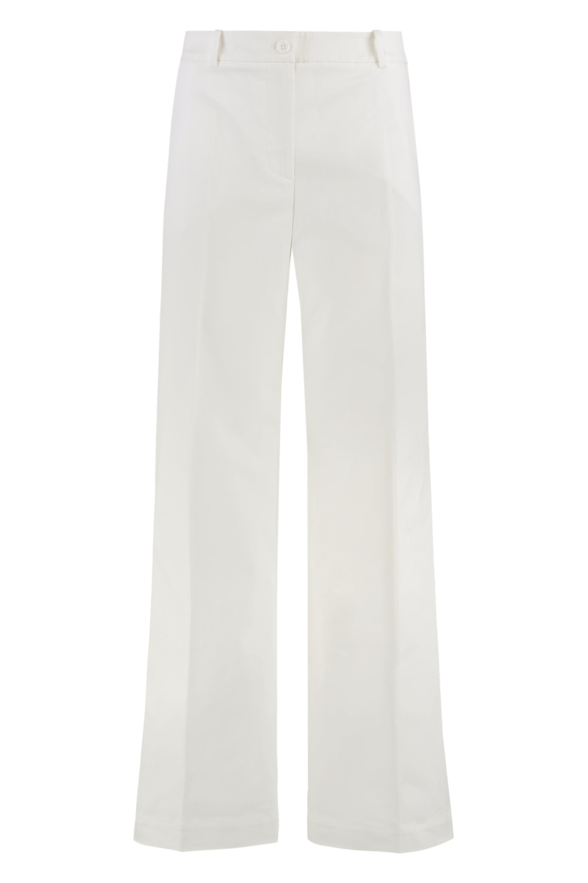 PAROSH Celebrity Wide-Leg Trousers