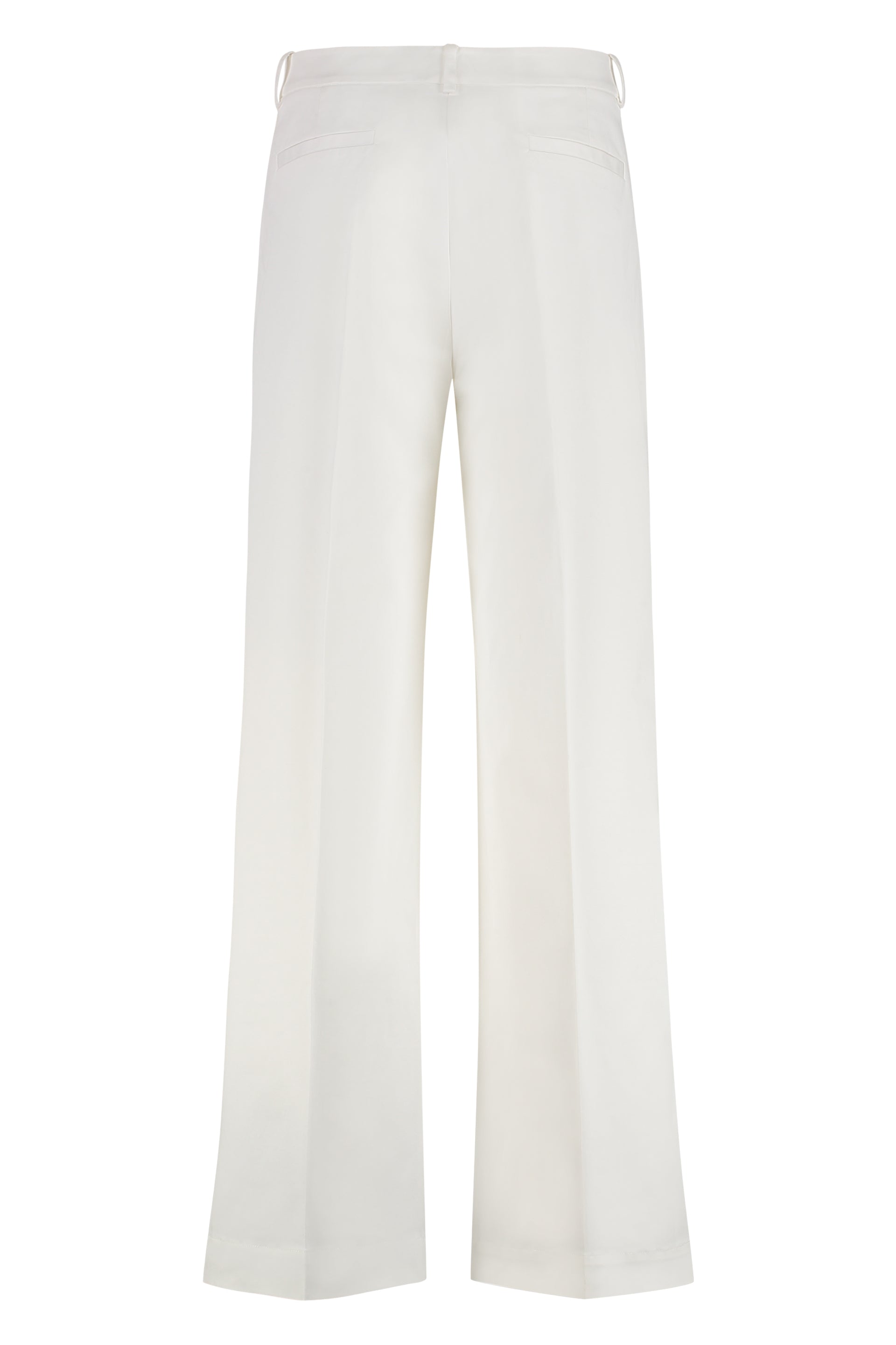 PAROSH Celebrity Wide-Leg Trousers