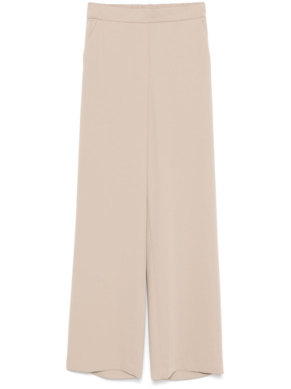 PAROSH Sleek Design Polyester Trousers for Women