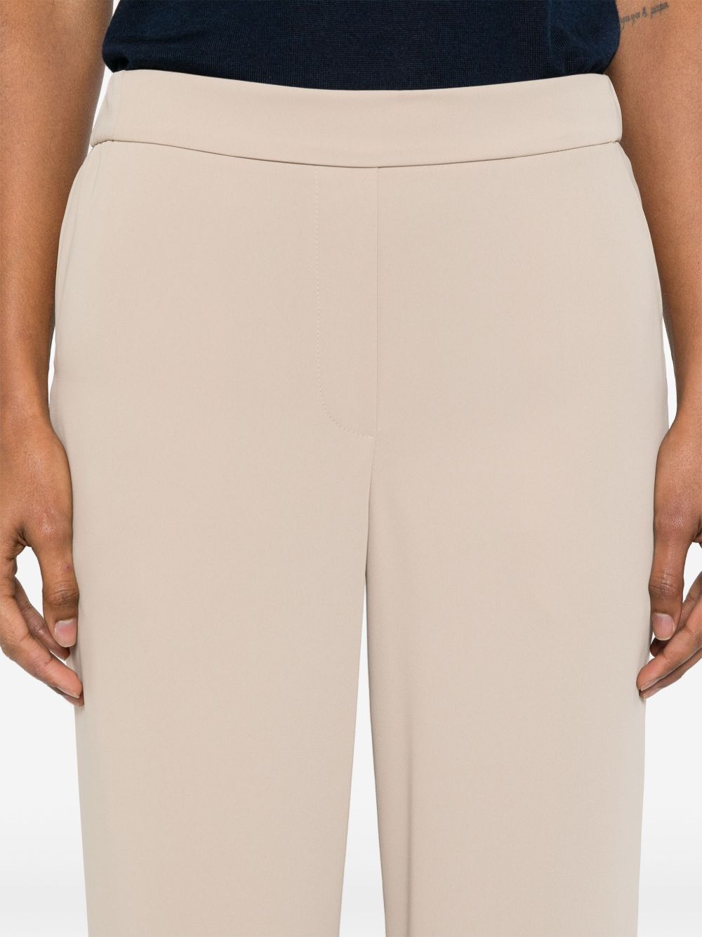PAROSH Sleek Design Polyester Trousers for Women