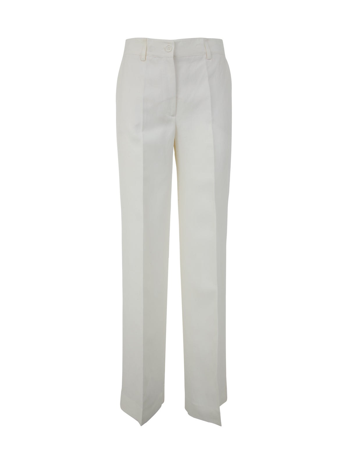 PAROSH Satin Viscose and Linen Trousers for Women - SS23 Collection
