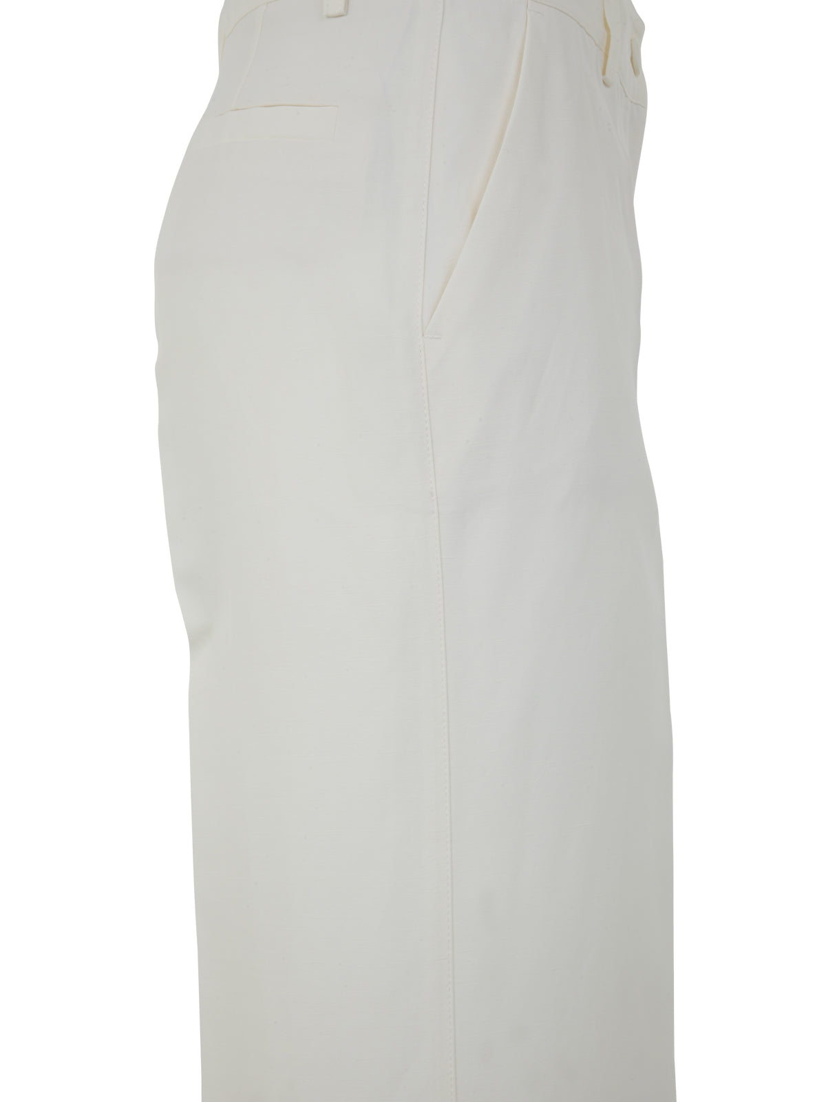 PAROSH Satin Viscose and Linen Trousers for Women - SS23 Collection