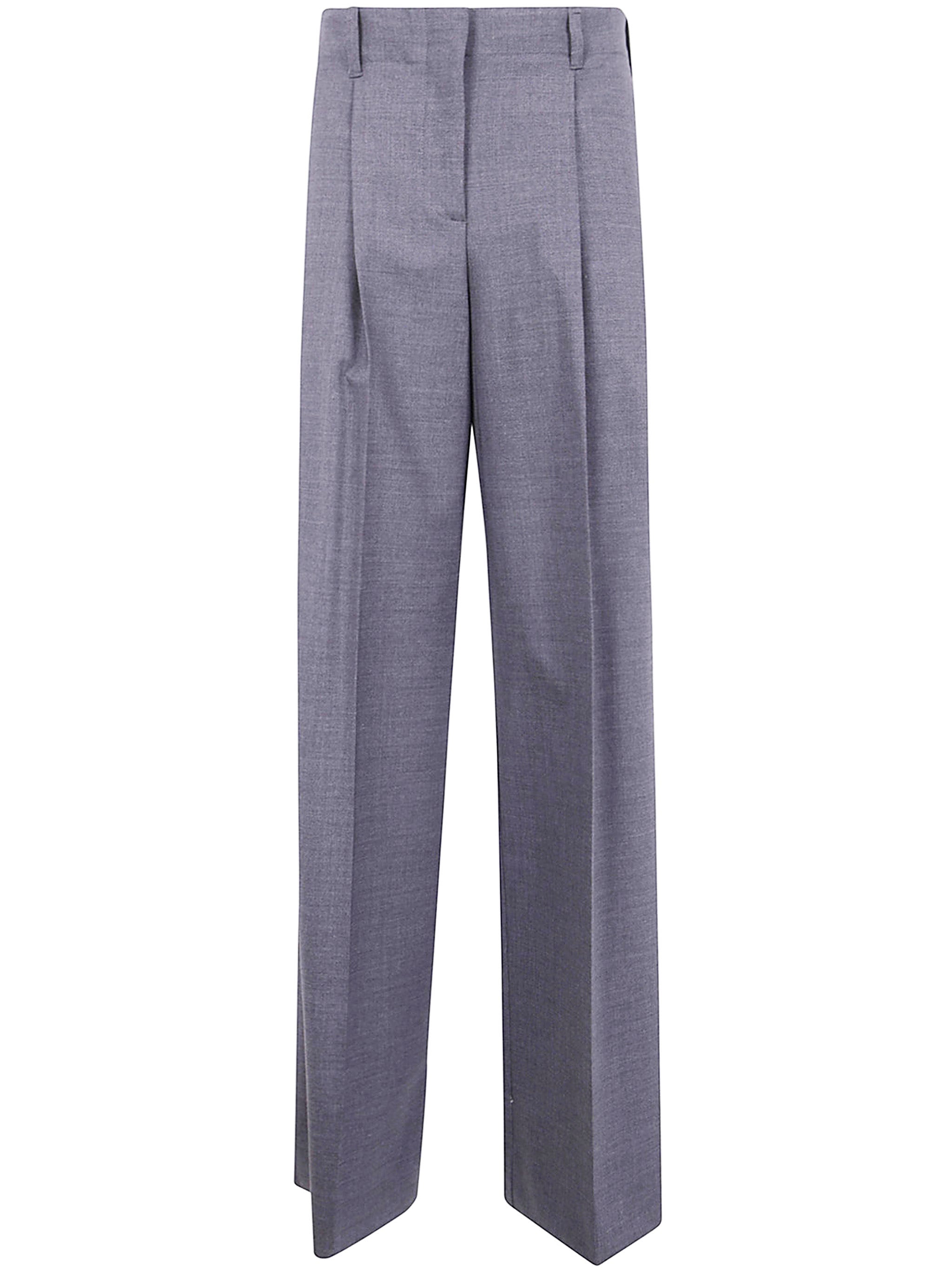 PAROSH Wide Leg Trouser for Women