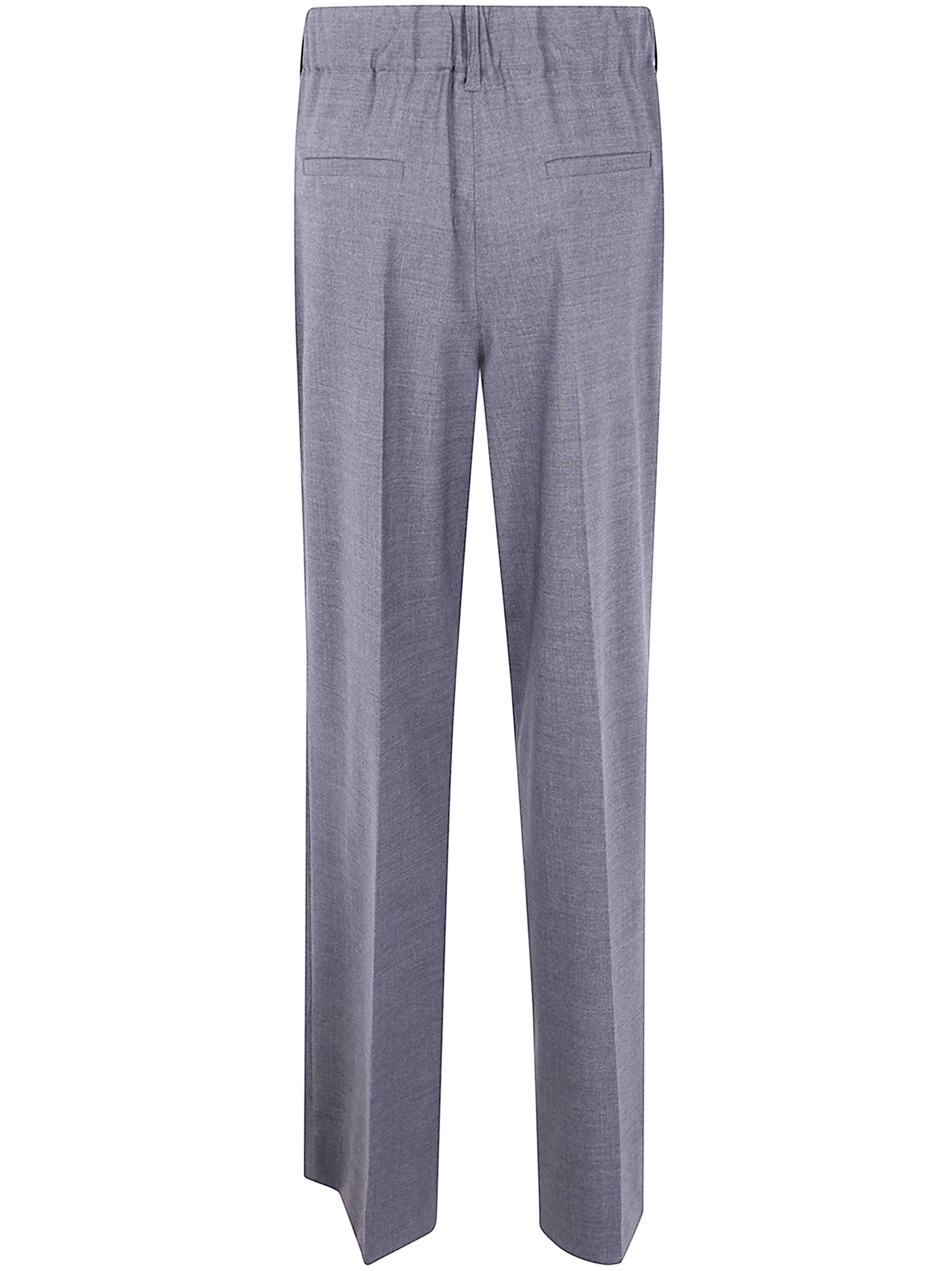 PAROSH Wide Leg Trouser for Women