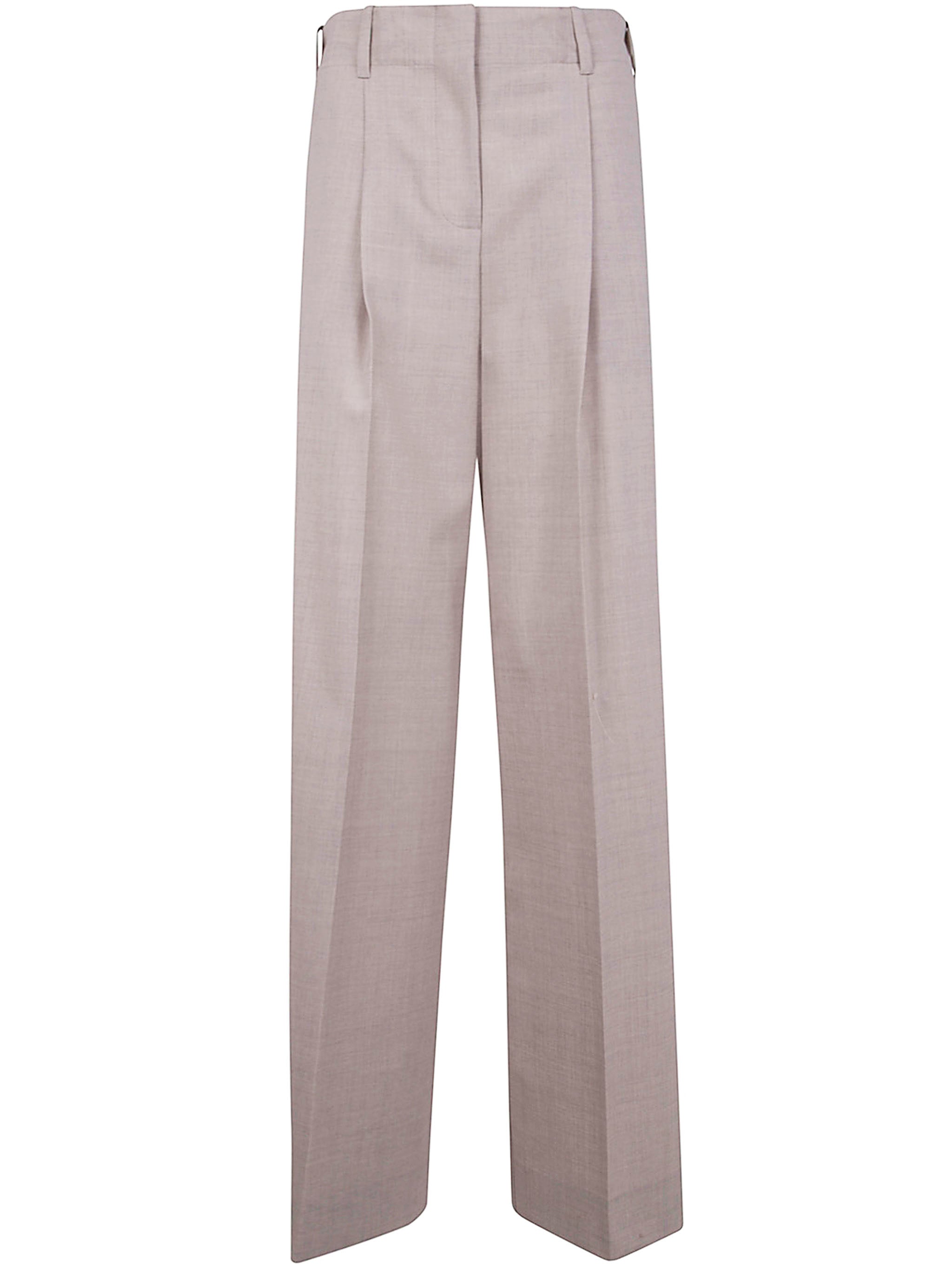 PAROSH Wide Leg Wool Trousers for Women - FW25 Collection