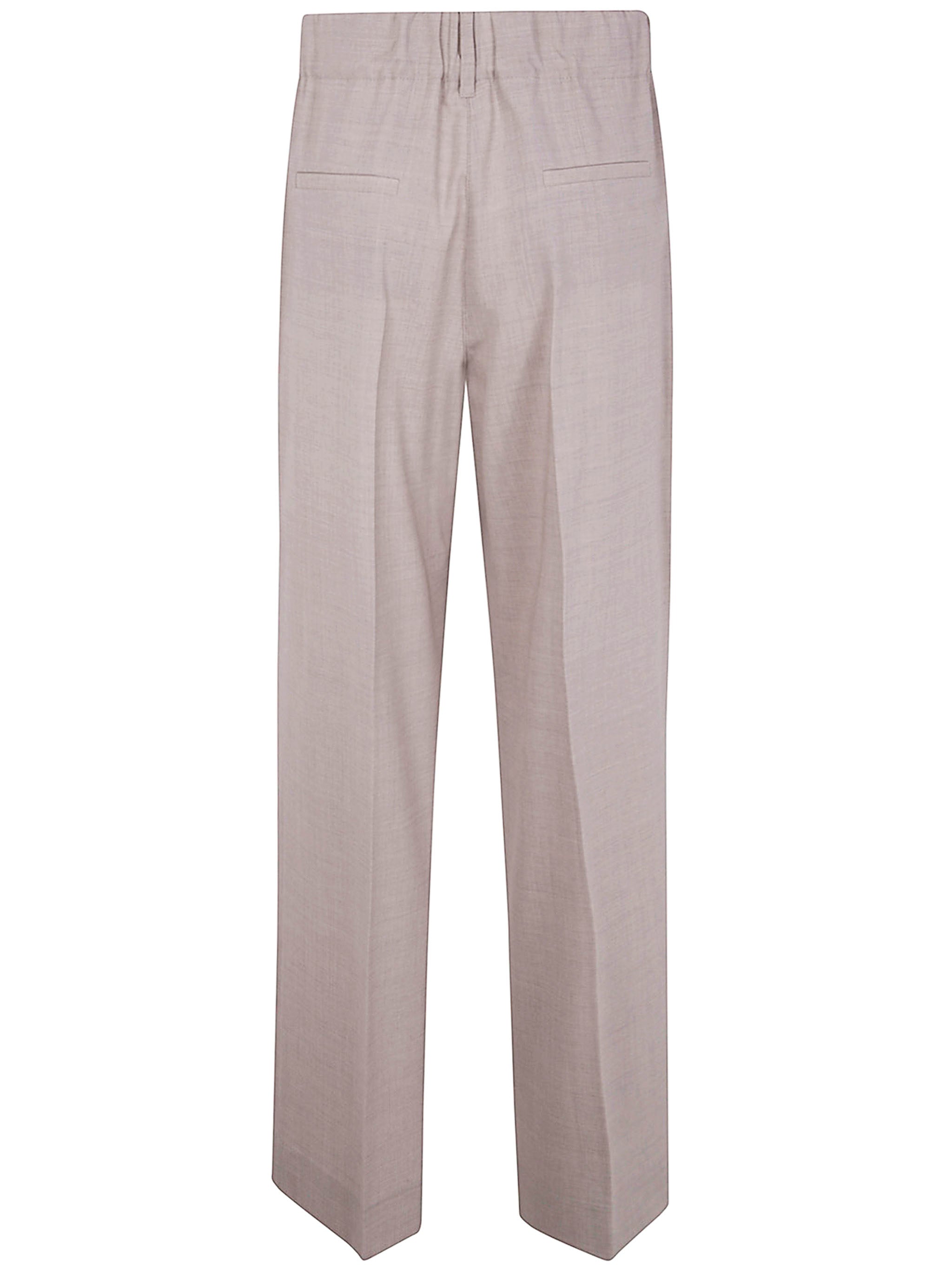 PAROSH Wide Leg Wool Trousers for Women - FW25 Collection