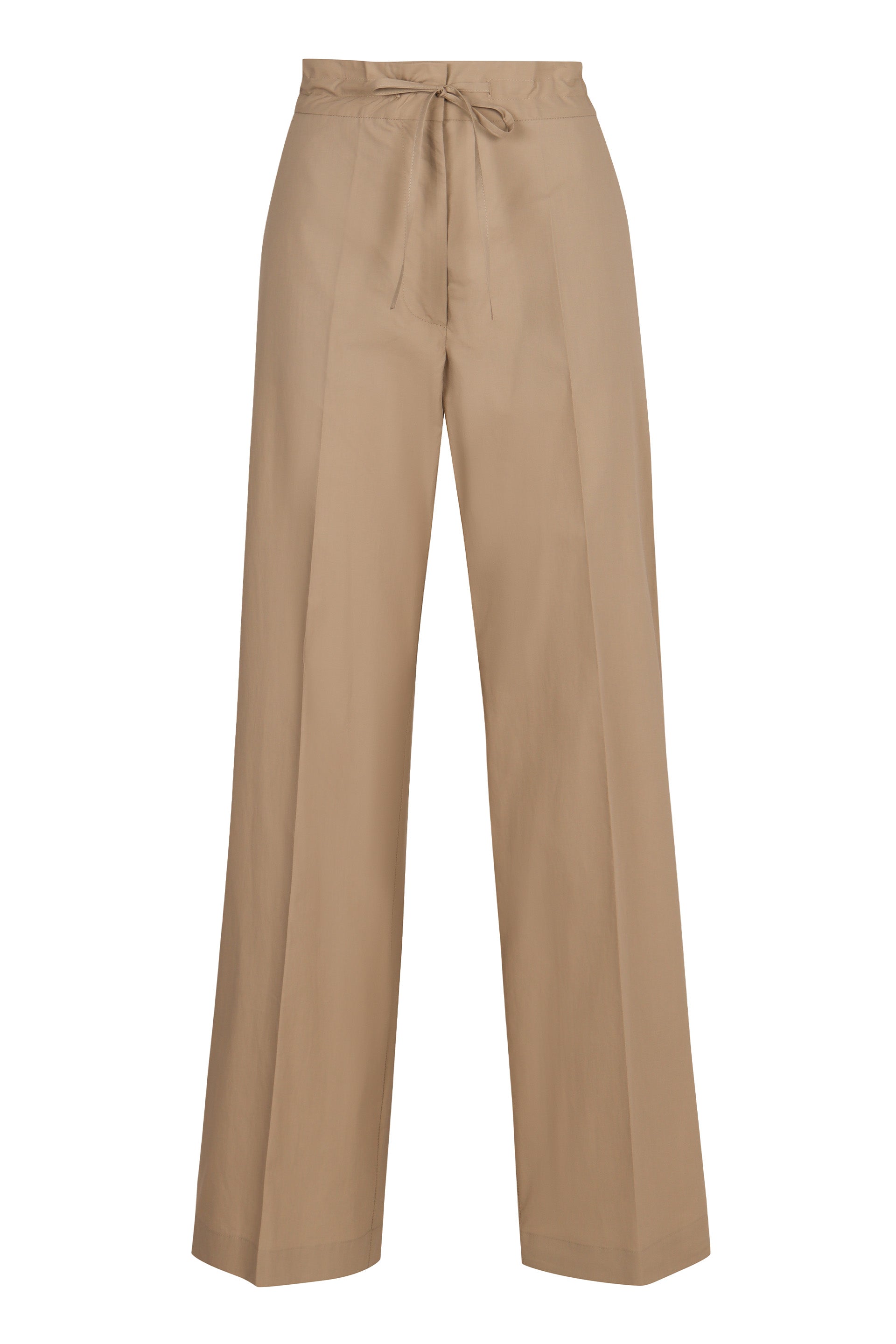 PAROSH Comfortable Cotton Trousers for Women