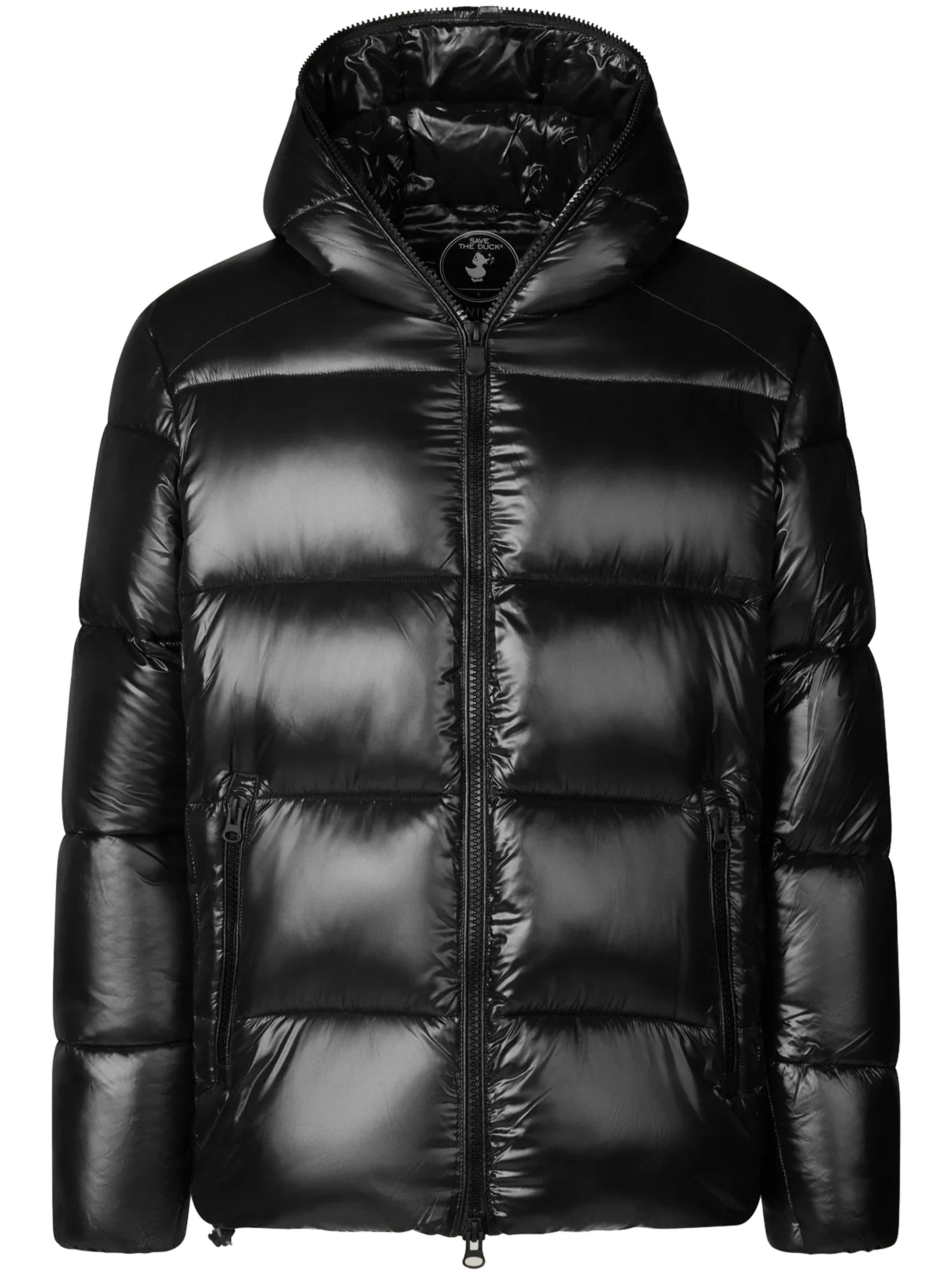 SAVE THE DUCK Men's Edgard Down Jacket with Laqué Finish