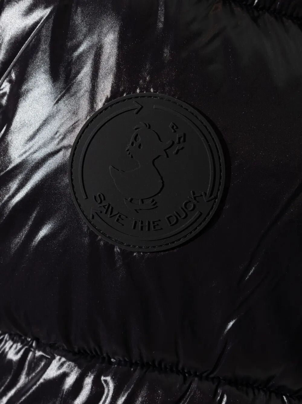 SAVE THE DUCK Men's Edgard Down Jacket with Laqué Finish