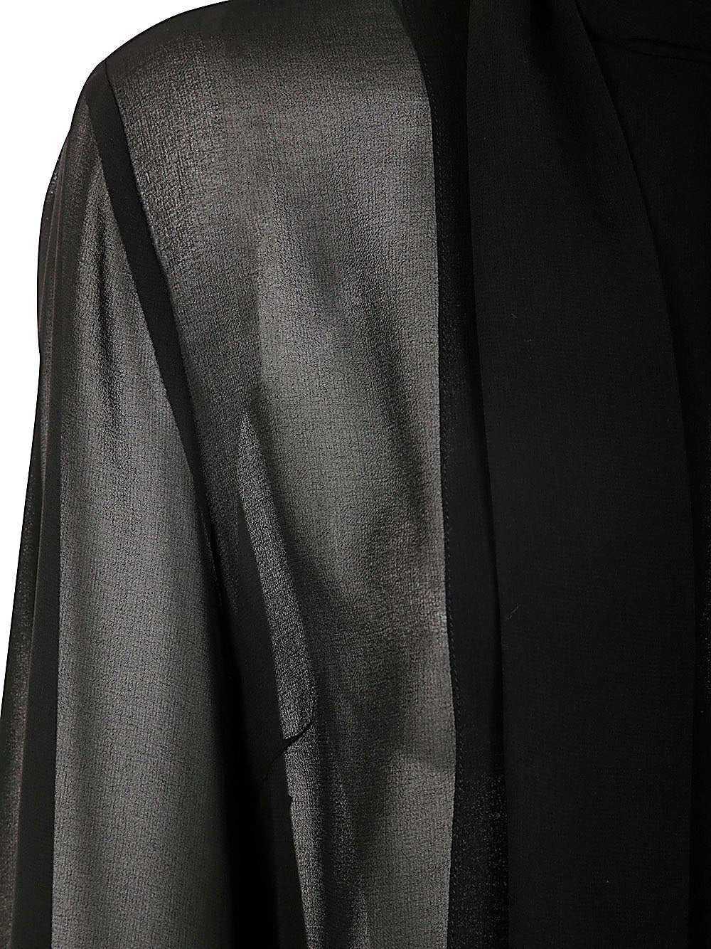 PAROSH Georgette Blouson Shirt - Elegant Design for Women