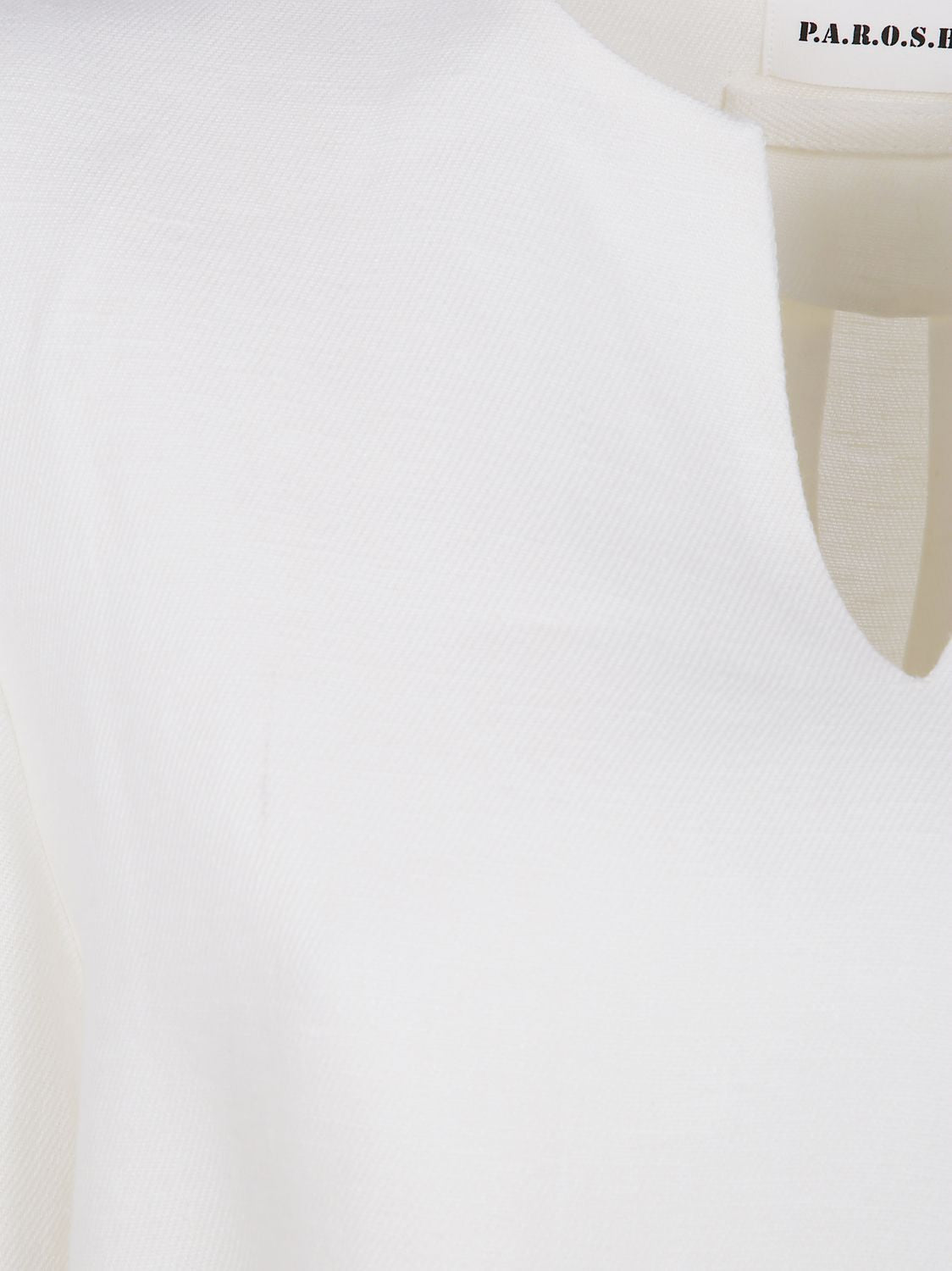 PAROSH Belted Blouse - SS25 Women's Fashion