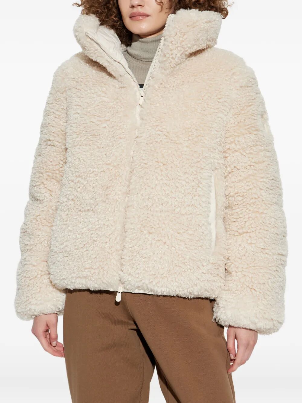 SAVE THE DUCK Shearling Down Jacket for Women
