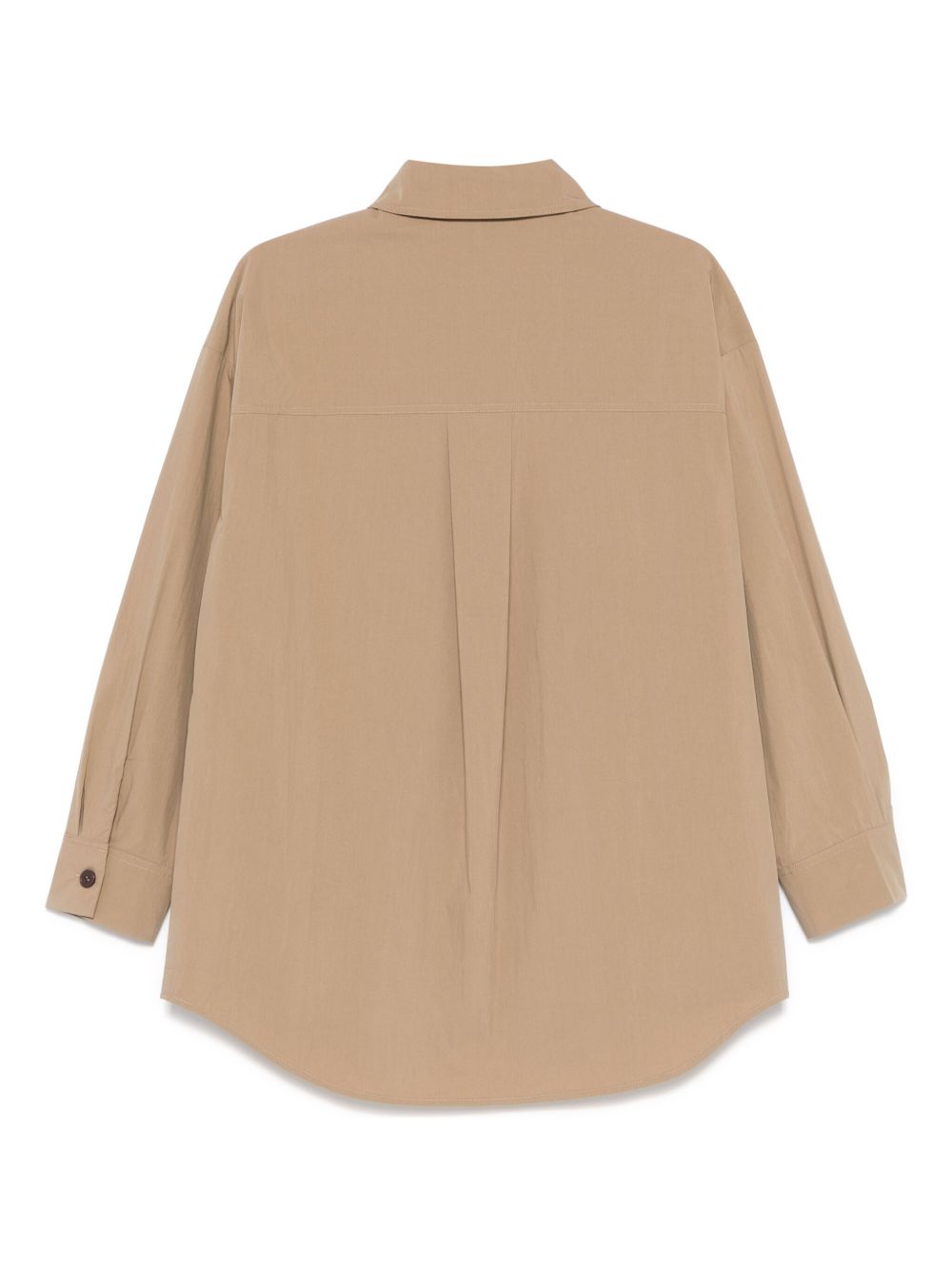 PAROSH Nylon and Cotton Blend Shirt for Women - SS25 Collection