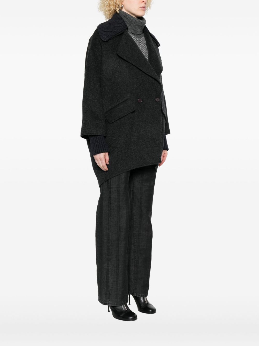 PAROSH Double-Breasted Women's Jacket