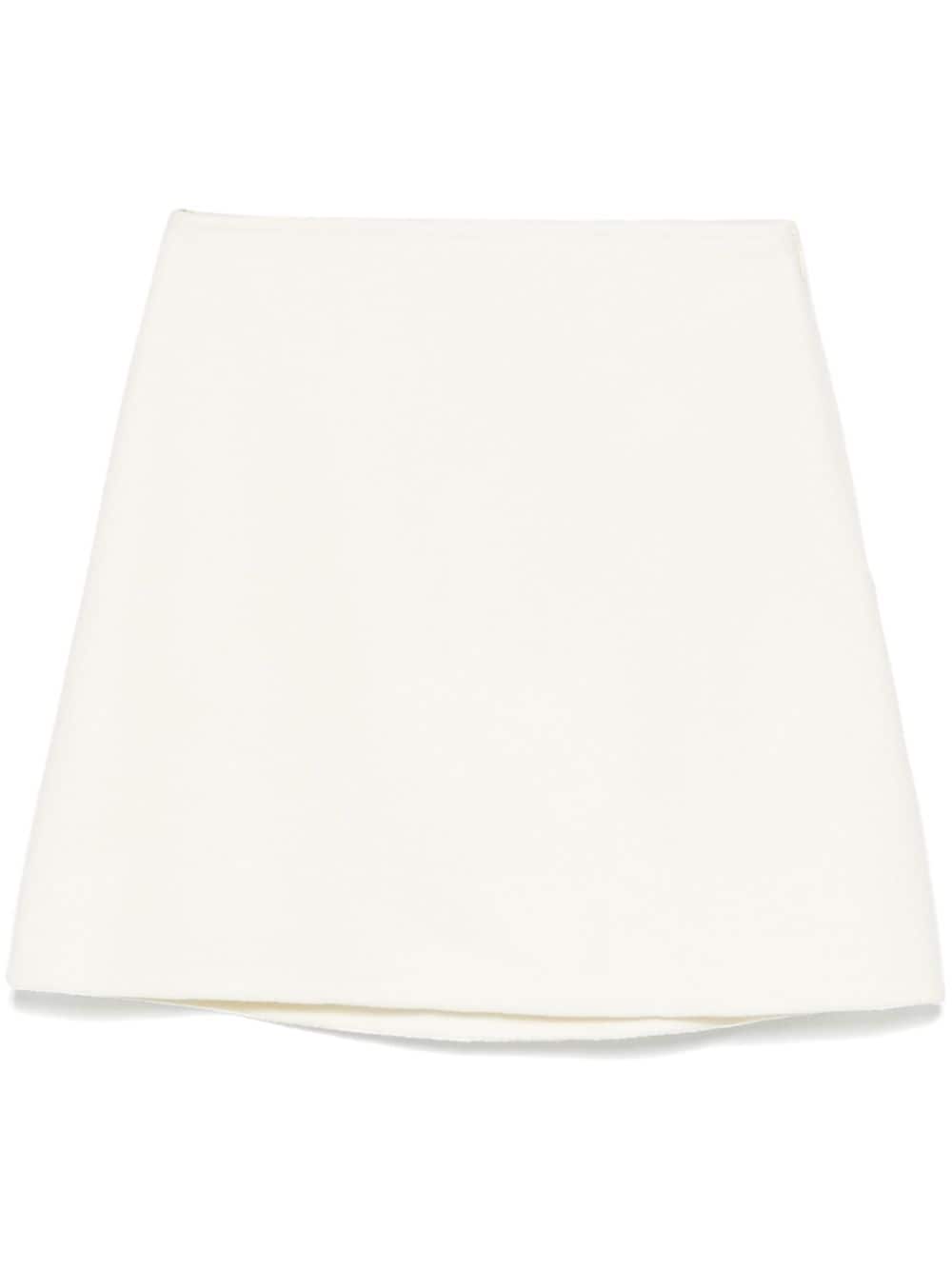 ERMANNO SCERVINO Wool Felted Mini Skirt - Thigh Length